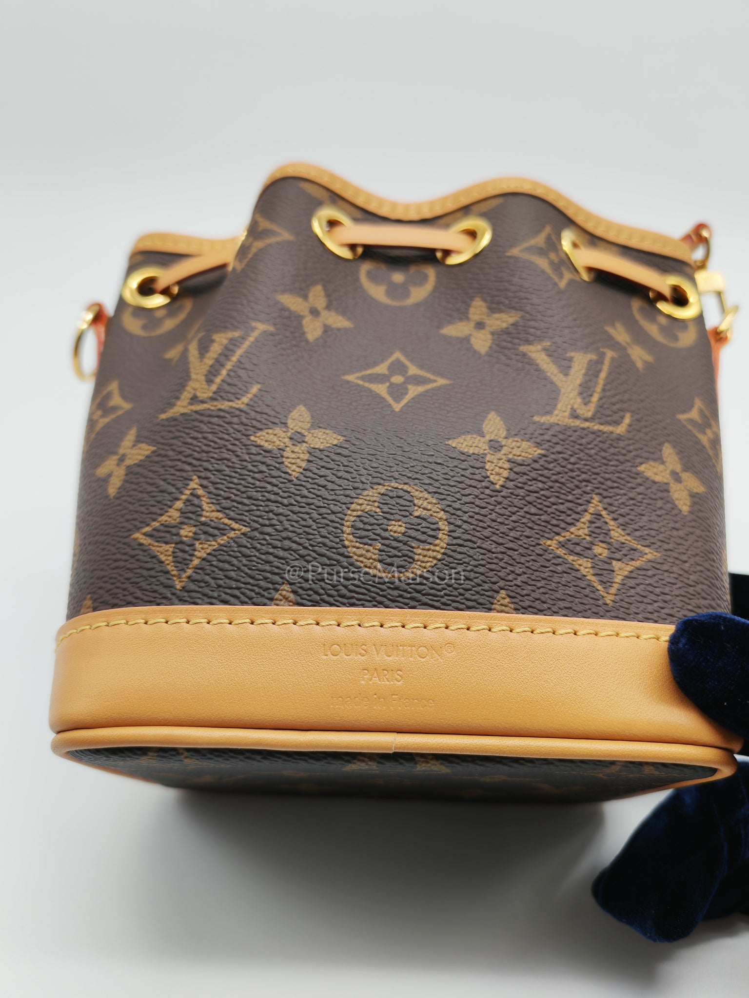 Neo Noe Nano in Monogram Canvas Bucket Bag (Microchip) | Purse Maison Luxury Bags Shop