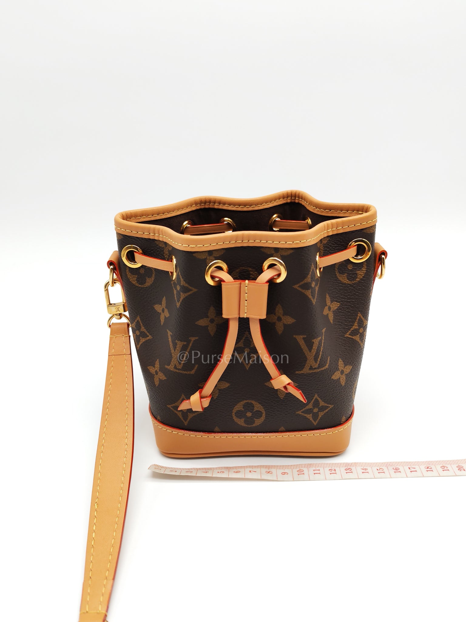 Neo Noe Nano in Monogram Canvas Bucket Bag (Microchip) | Purse Maison Luxury Bags Shop