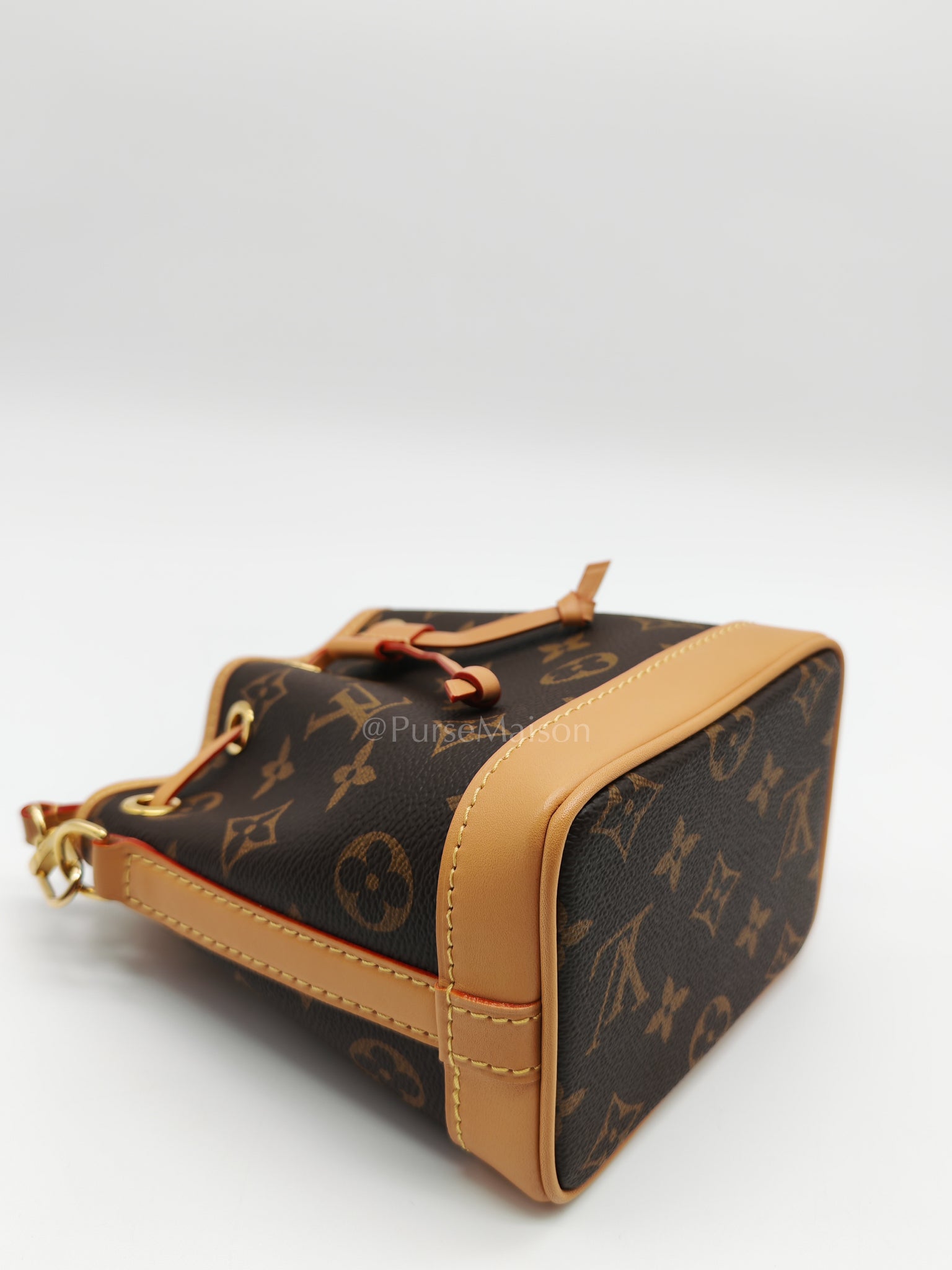 Neo Noe Nano in Monogram Canvas Bucket Bag (Microchip) | Purse Maison Luxury Bags Shop