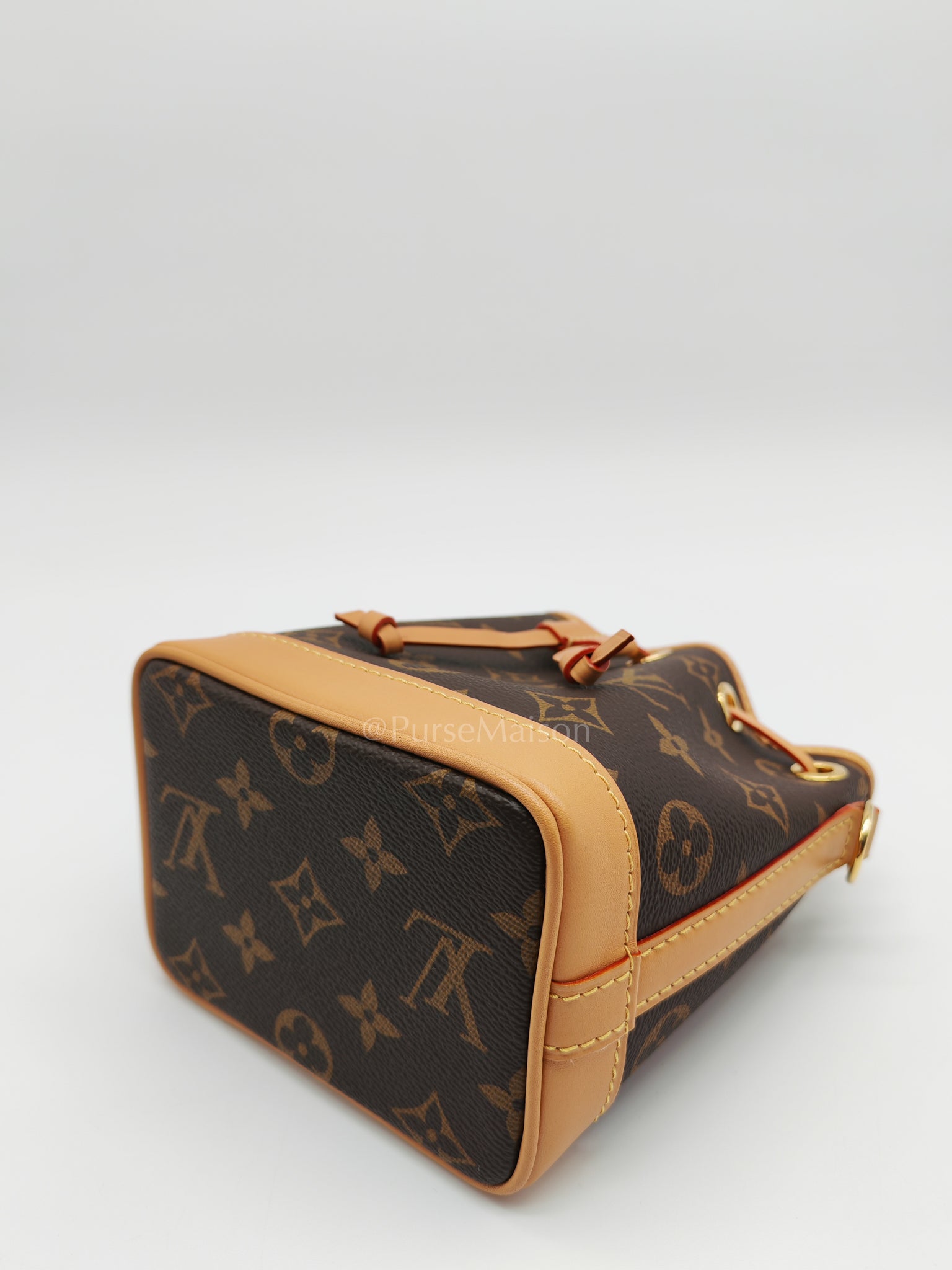 Neo Noe Nano in Monogram Canvas Bucket Bag (Microchip) | Purse Maison Luxury Bags Shop