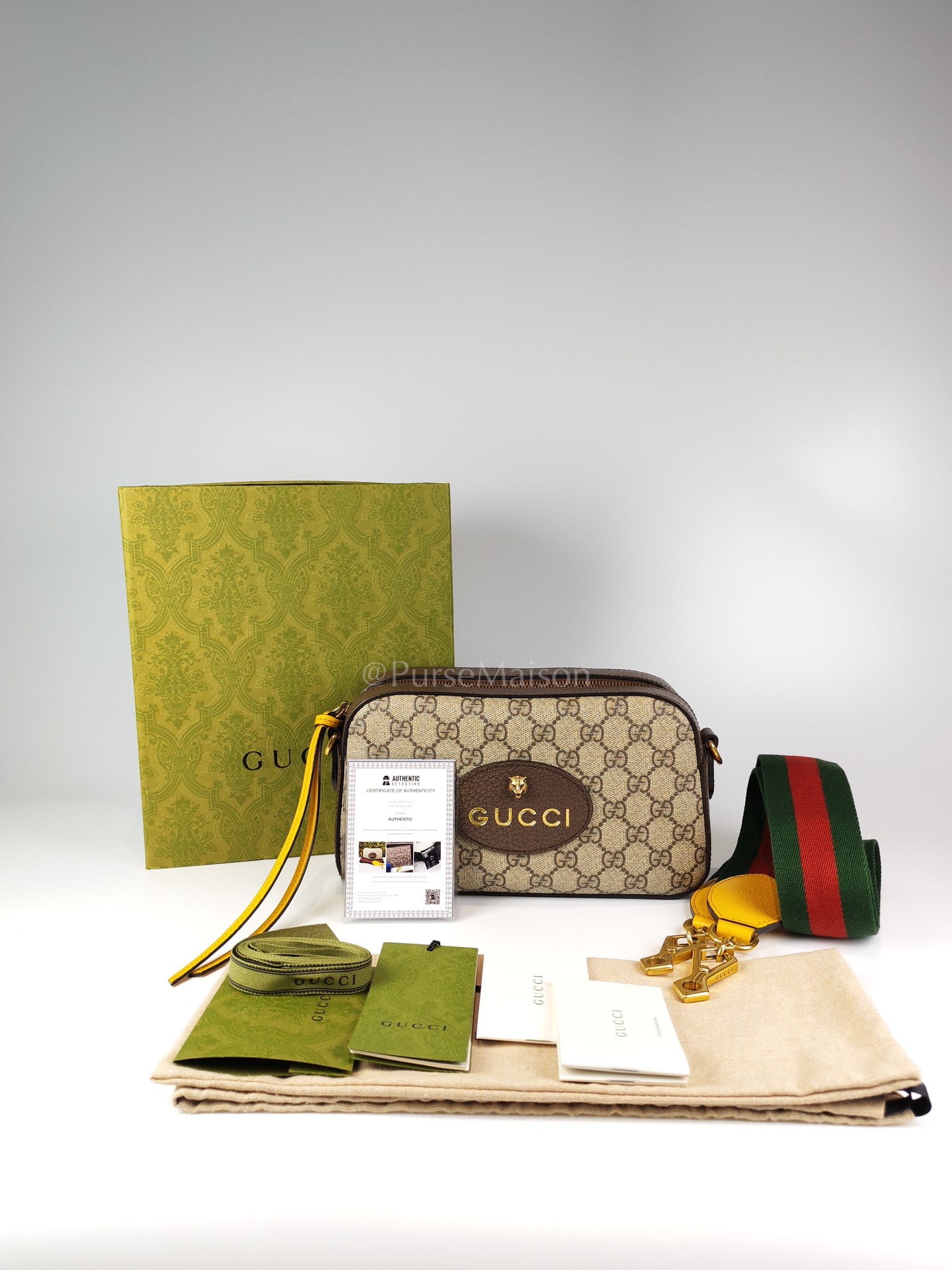 Neo Vintage Camera Bag in Supreme Monogram Canvas Crossbody Bag | Purse Maison Luxury Bags Shop