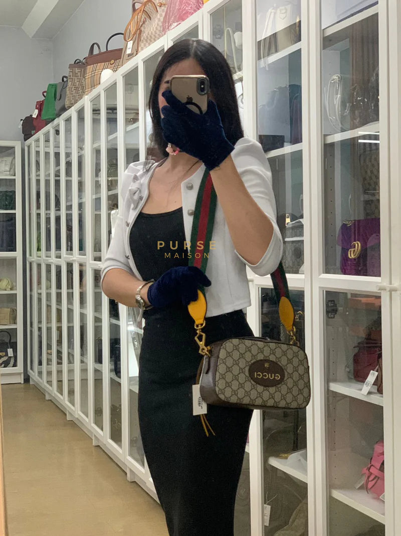 Neo Vintage Metallic Tiger Camera Bag in Supreme Monogram Canvas | Purse Maison Luxury Bags Shop