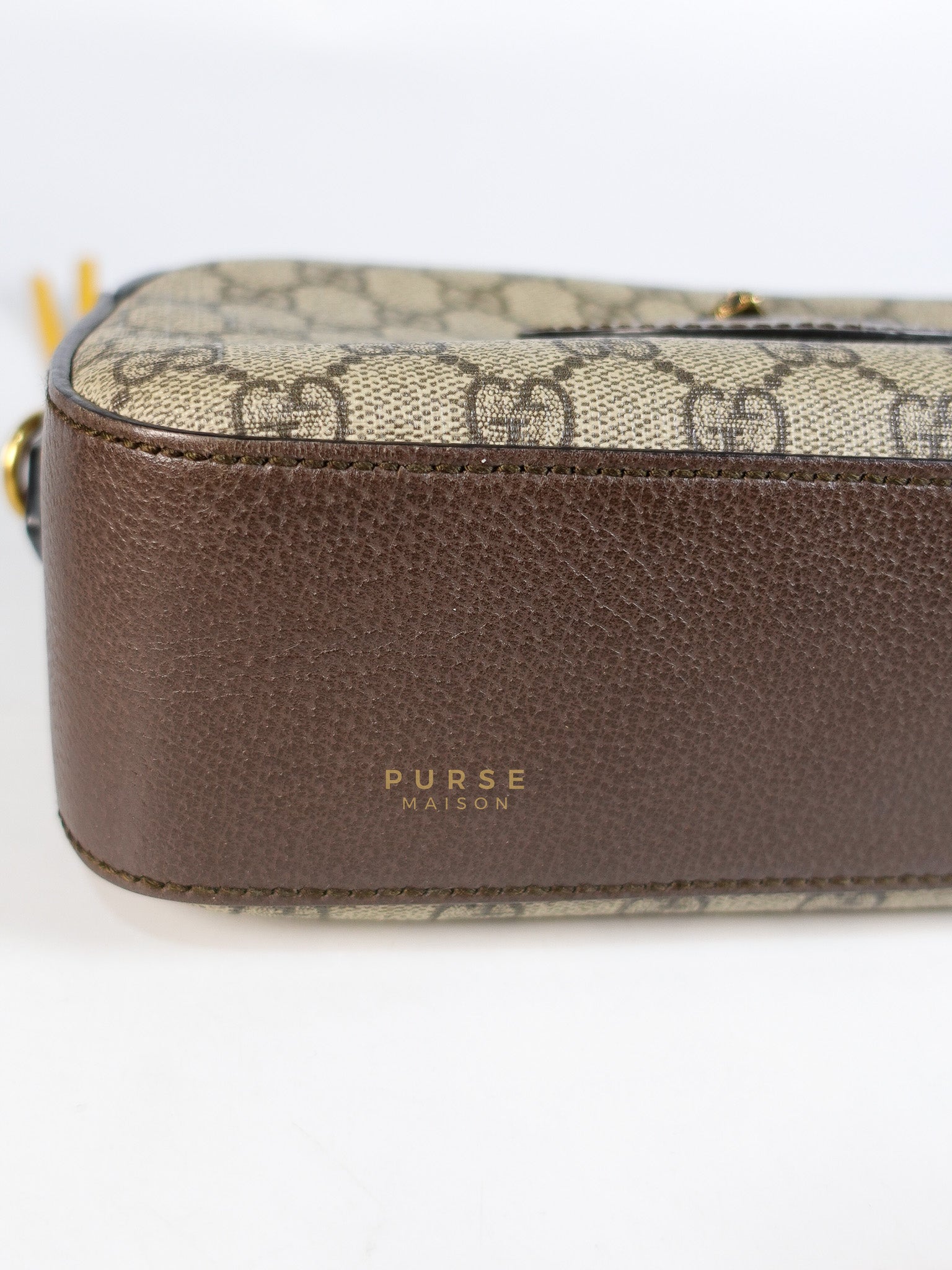 Neo Vintage Coated Canvas Camera Bag | Purse Maison Luxury Bags Shop