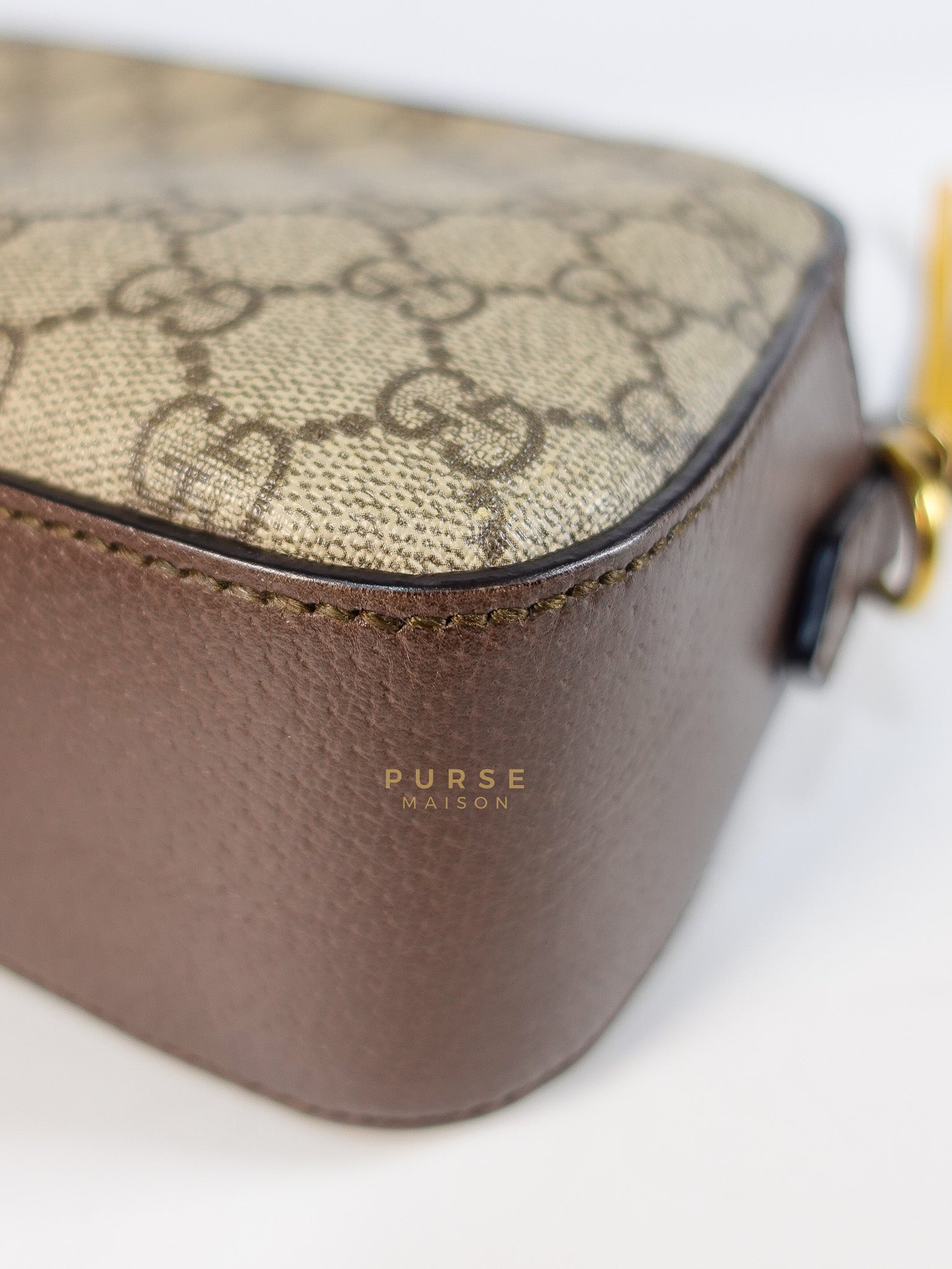 Neo Vintage Coated Canvas Camera Bag | Purse Maison Luxury Bags Shop