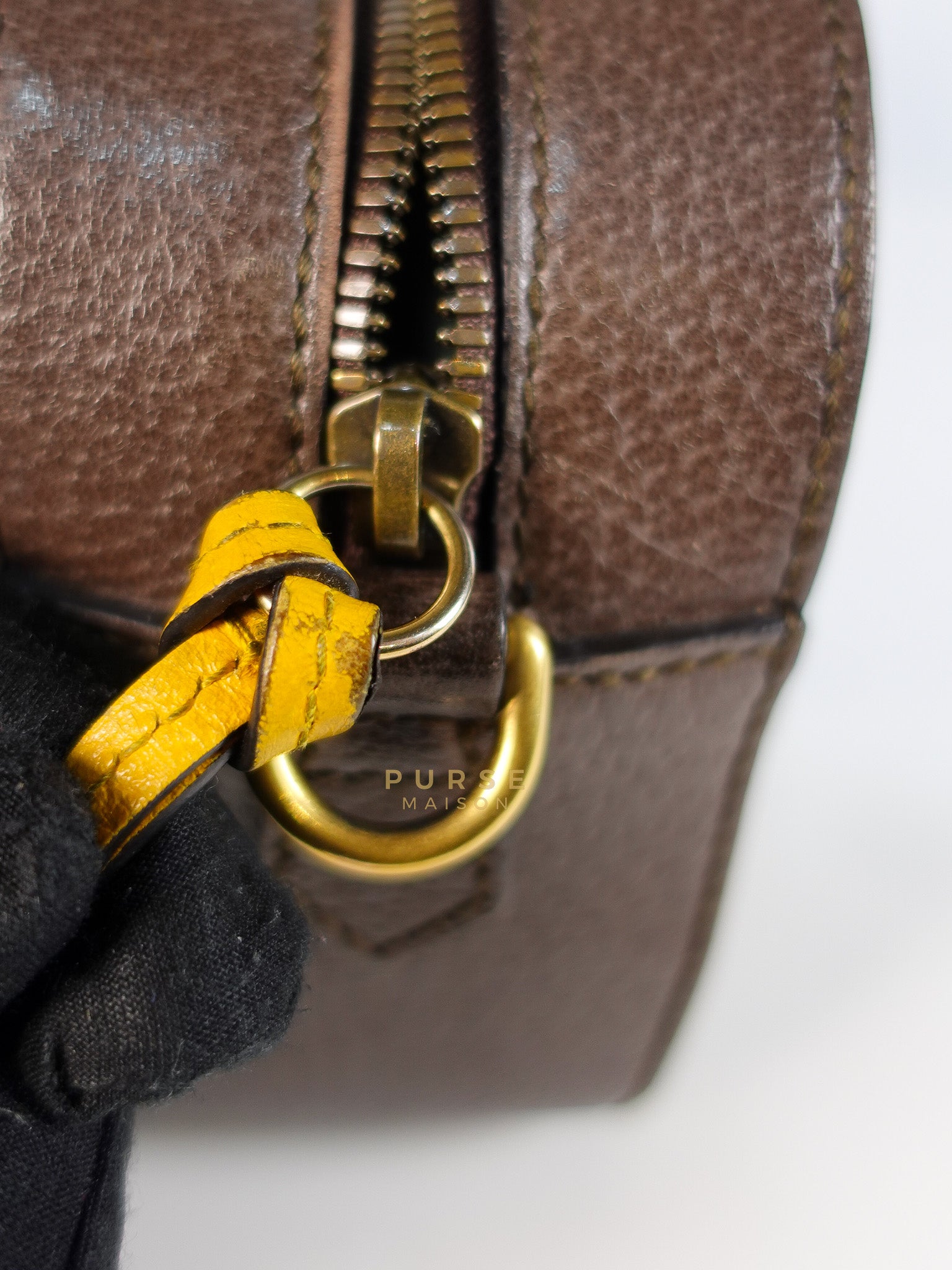 Neo Vintage Coated Canvas Camera Bag | Purse Maison Luxury Bags Shop