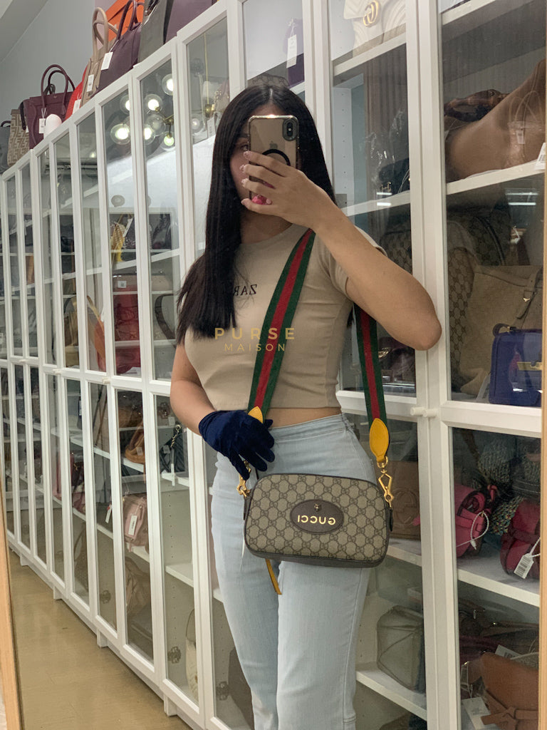 Neo Vintage Coated Canvas Camera Bag | Purse Maison Luxury Bags Shop