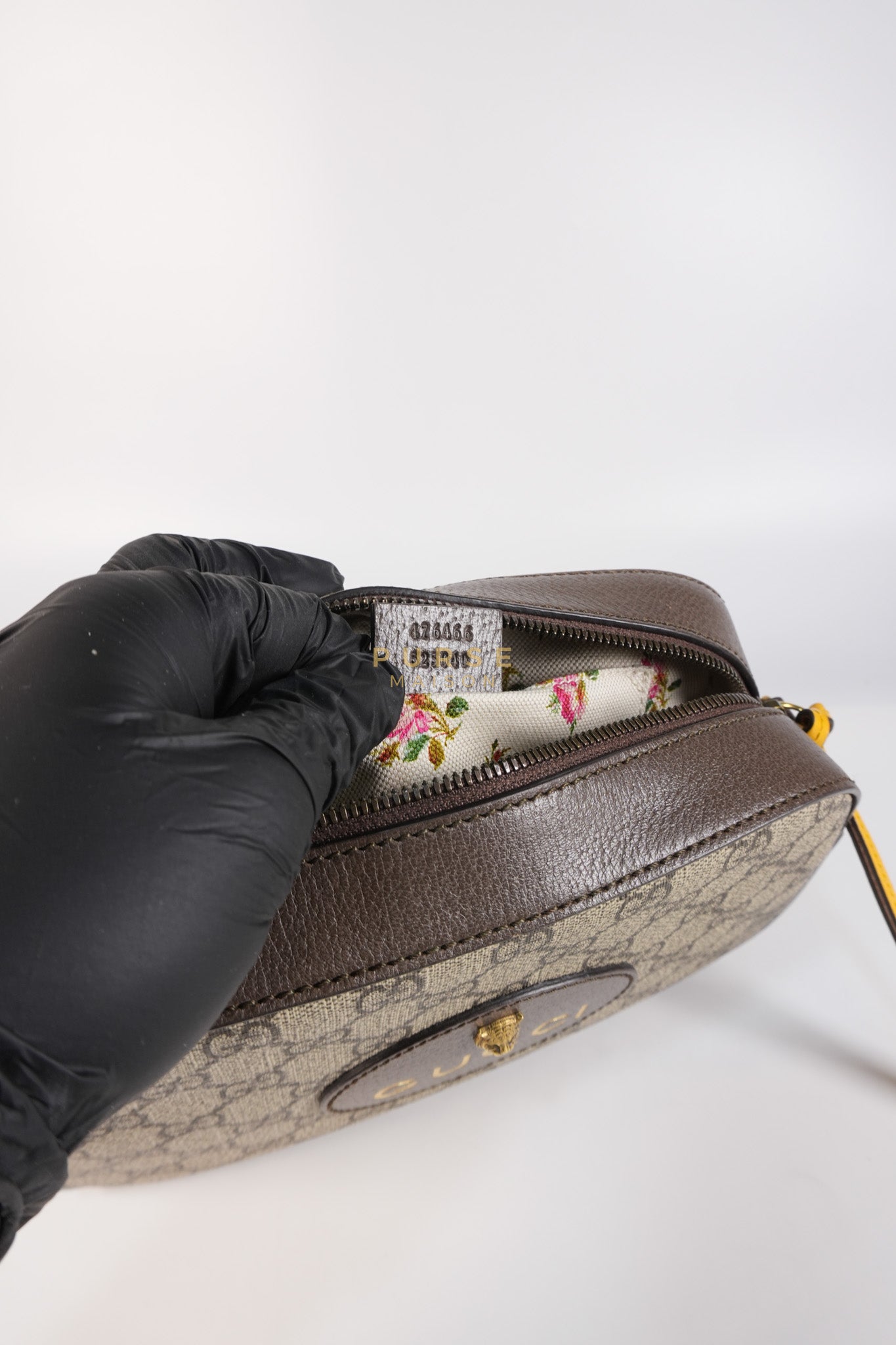 Neo Vintage Metallic Tiger Camera Bag in Supreme Monogram Canvas | Purse Maison Luxury Bags Shop