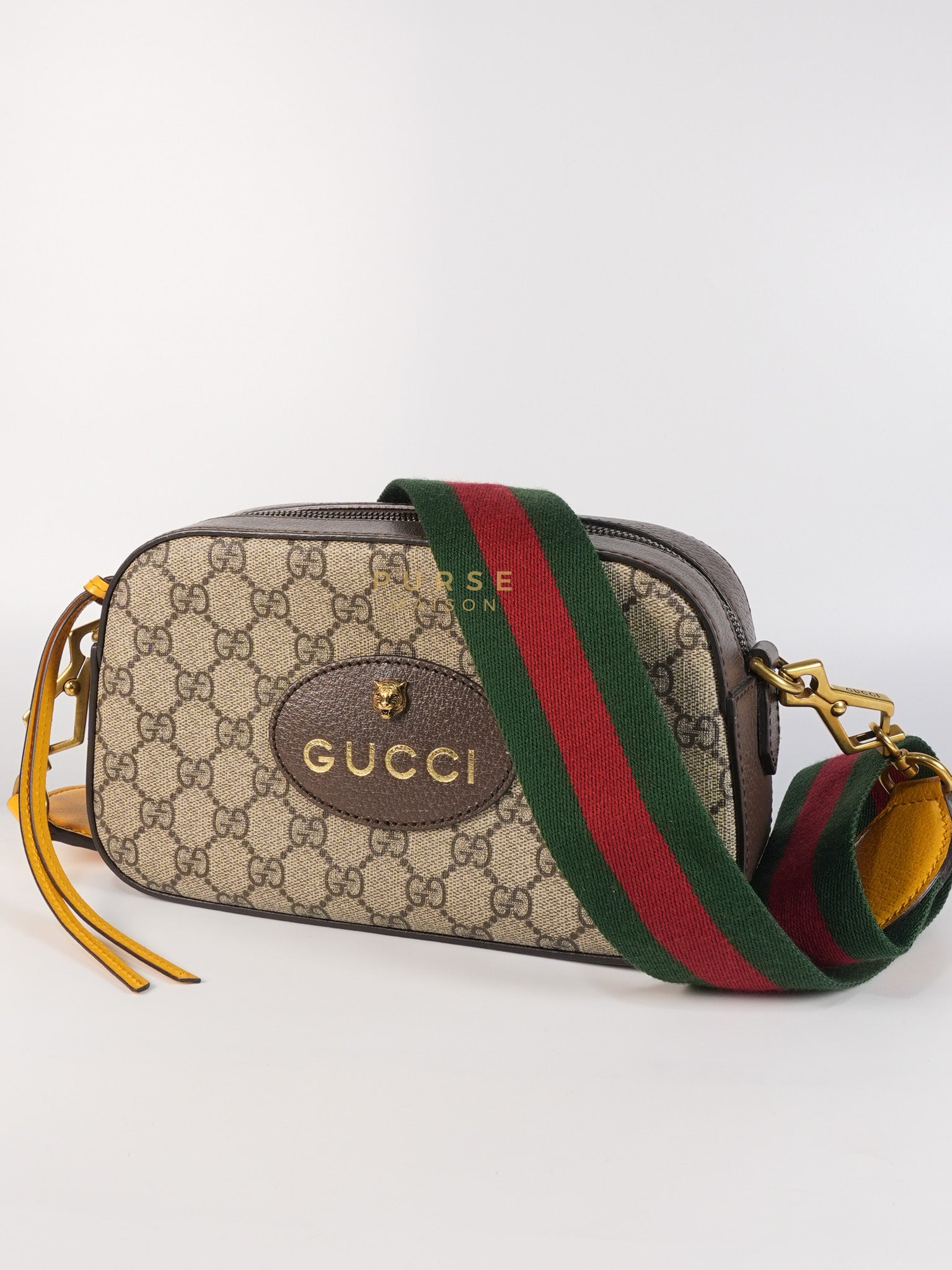 Neo Vintage Metallic Tiger Camera Bag in Supreme Monogram Canvas | Purse Maison Luxury Bags Shop