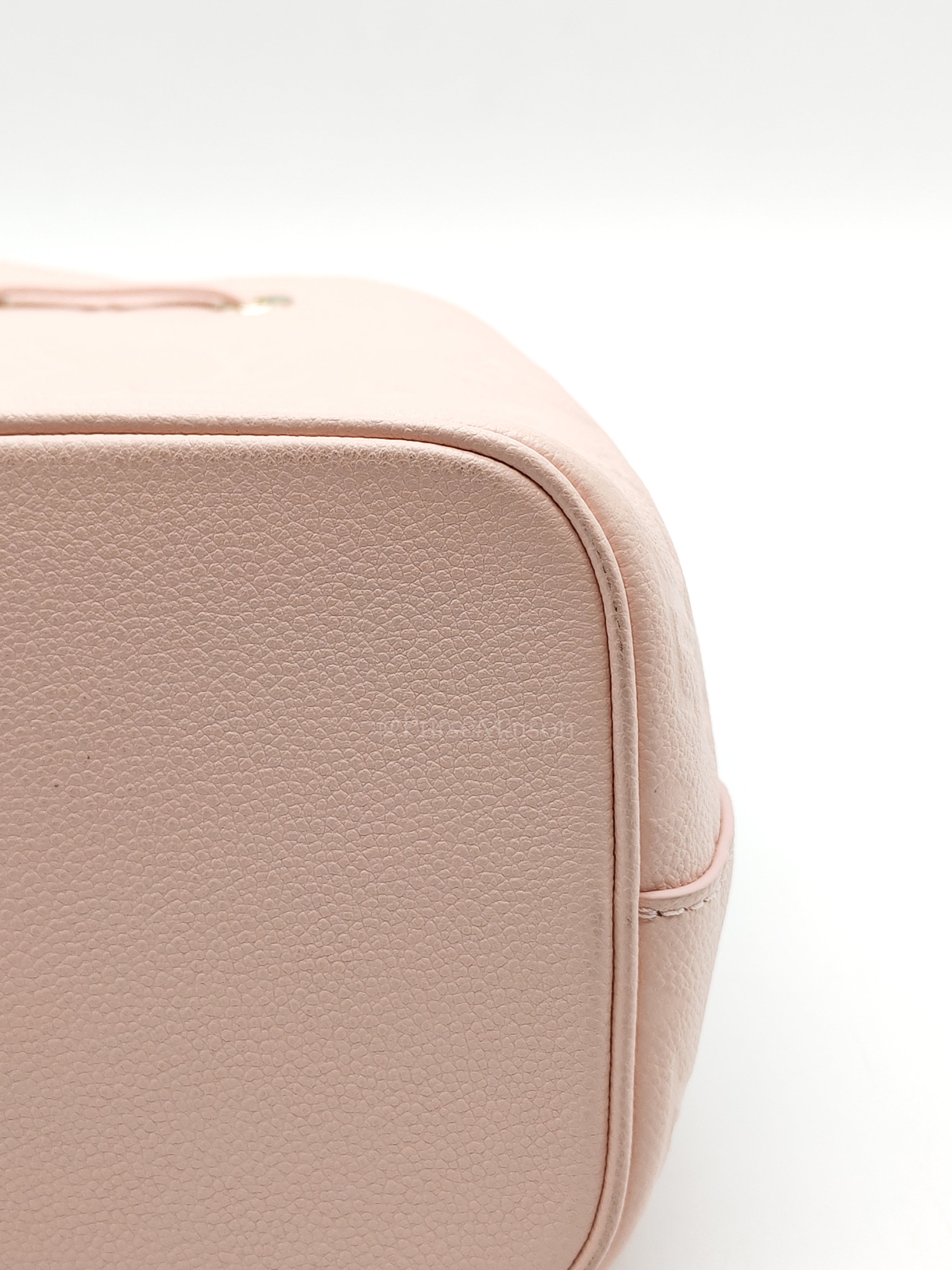NeoNoe BB in Opal Pink Monogram Empriente Leather & Light Gold Hardware Microchip | Purse Maison Luxury Bags Shop