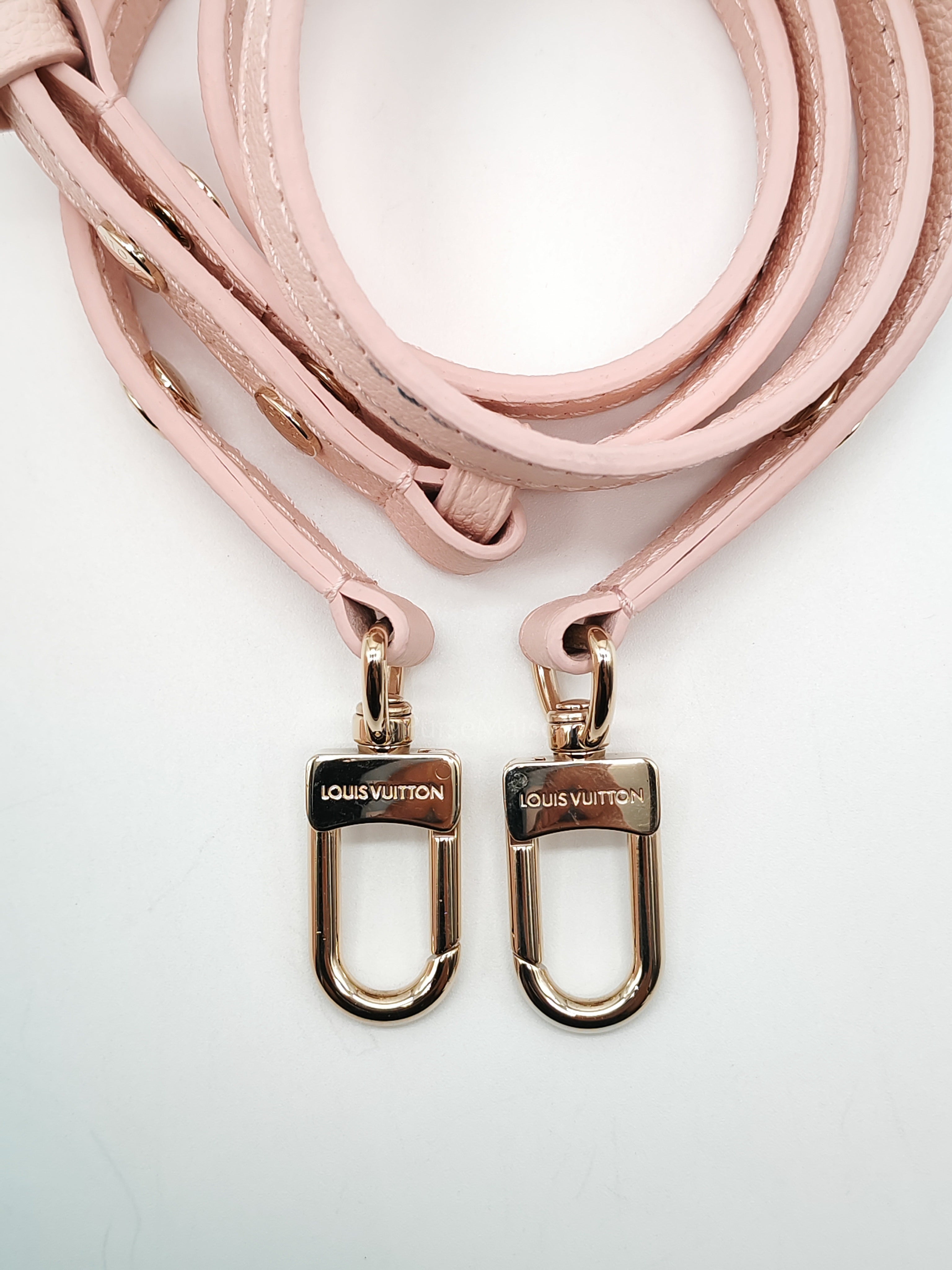 NeoNoe BB in Opal Pink Monogram Empriente Leather & Light Gold Hardware Microchip | Purse Maison Luxury Bags Shop