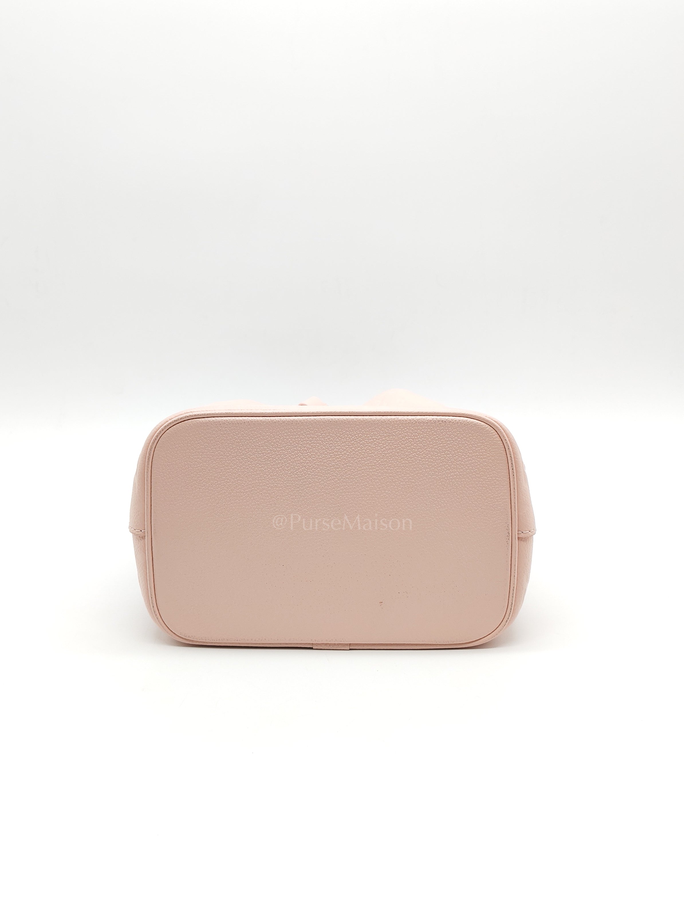NeoNoe BB in Opal Pink Monogram Empriente Leather & Light Gold Hardware Microchip | Purse Maison Luxury Bags Shop