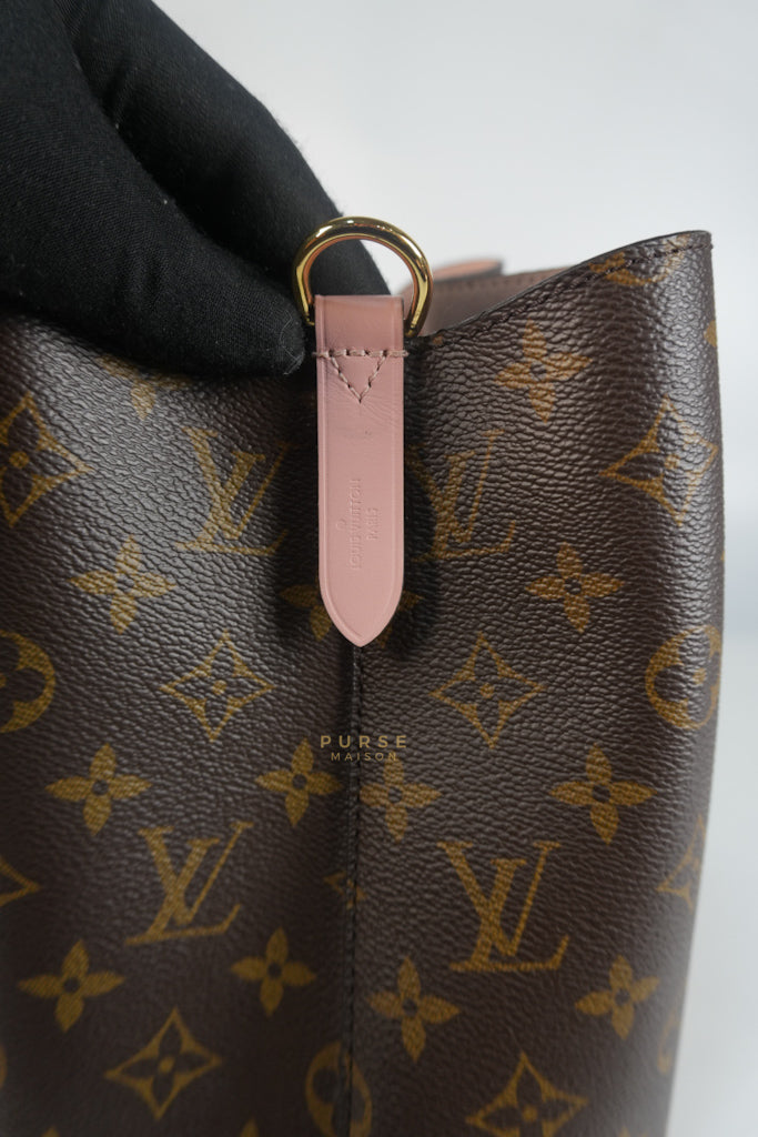 NeoNoe Bucket Bag MM in Rose Poudre Monogram Canvas (Date Code: DE4159) | Purse Maison Luxury Bags Shop