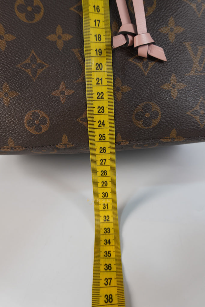 NeoNoe Bucket Bag MM in Rose Poudre Monogram Canvas (Date Code: DE4159) | Purse Maison Luxury Bags Shop