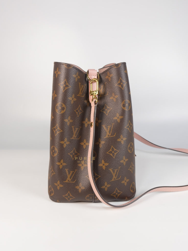 NeoNoe Bucket Bag MM in Rose Poudre Monogram Canvas (Date Code: DE4159) | Purse Maison Luxury Bags Shop