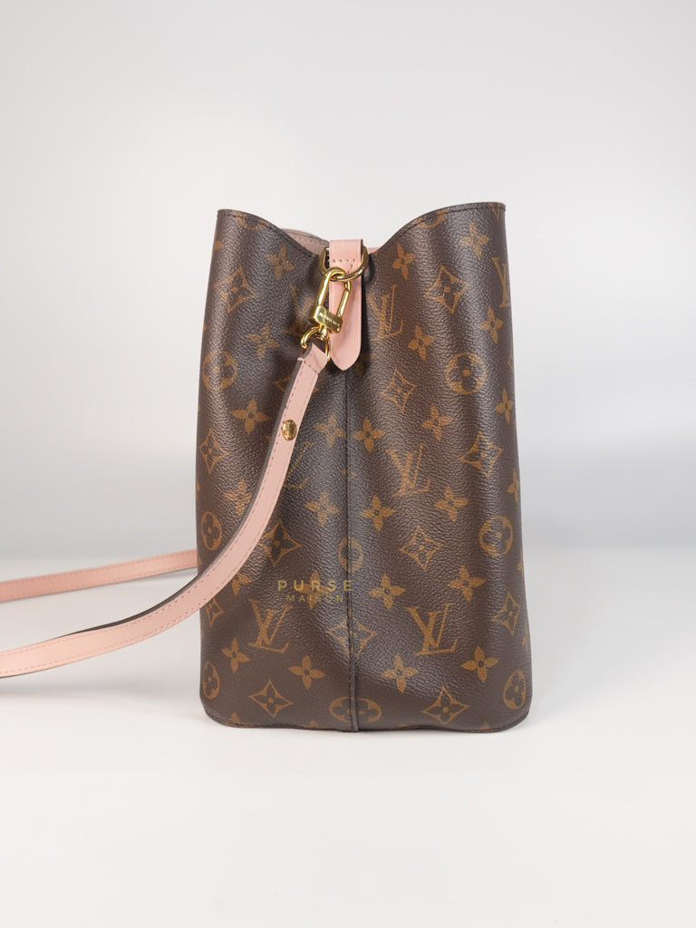 NeoNoe Bucket Bag MM in Rose Poudre Monogram Canvas (Date Code: DE4159) | Purse Maison Luxury Bags Shop