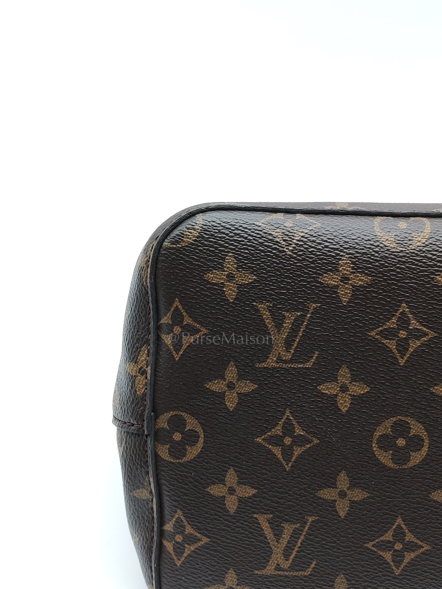 Neonoe Bucket Bag Monogram Canvas and Red (Date code: SP4117) | Purse Maison Luxury Bags Shop