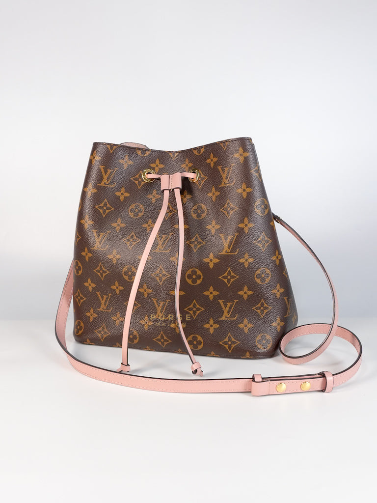 Neonoe MM in Rose Poudre Monogram Canvas (Date Code: NZ3119) | Purse Maison Luxury Bags Shop