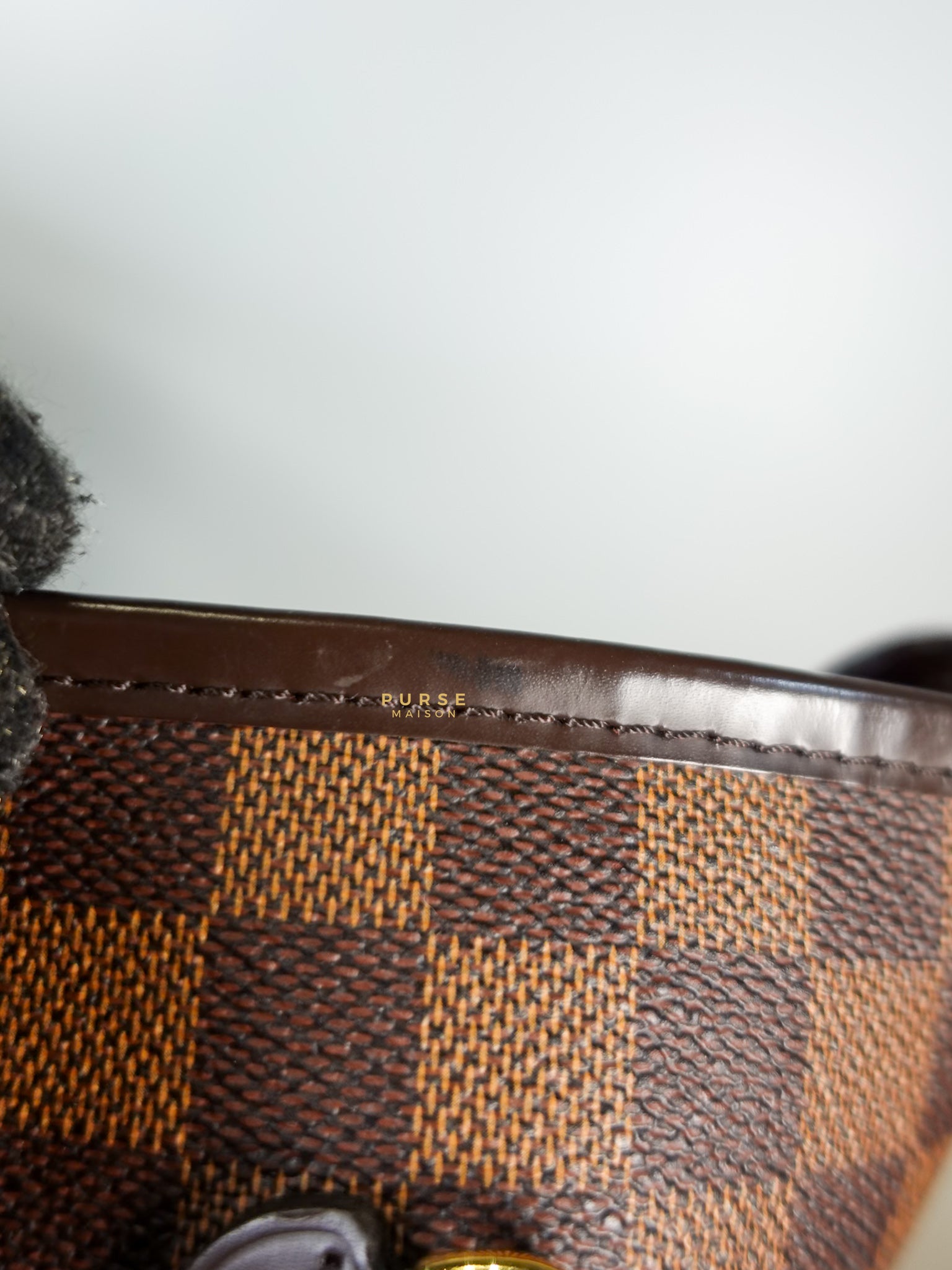 Neverfull GM Damier Ebene Monogram Leather (Microchip) | Purse Maison Luxury Bags Shop