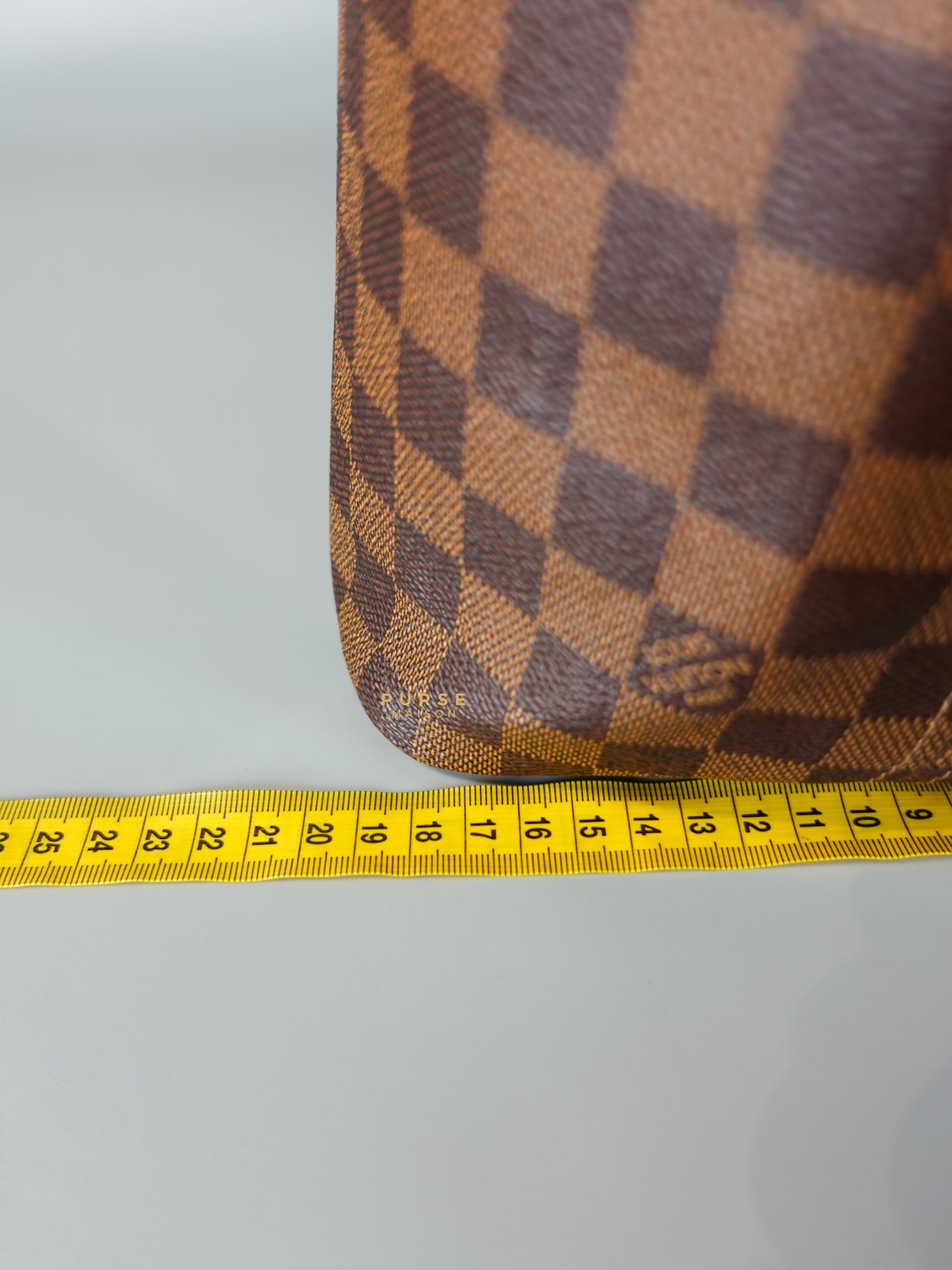 Neverfull GM Damier Ebene Monogram Leather (Microchip) | Purse Maison Luxury Bags Shop