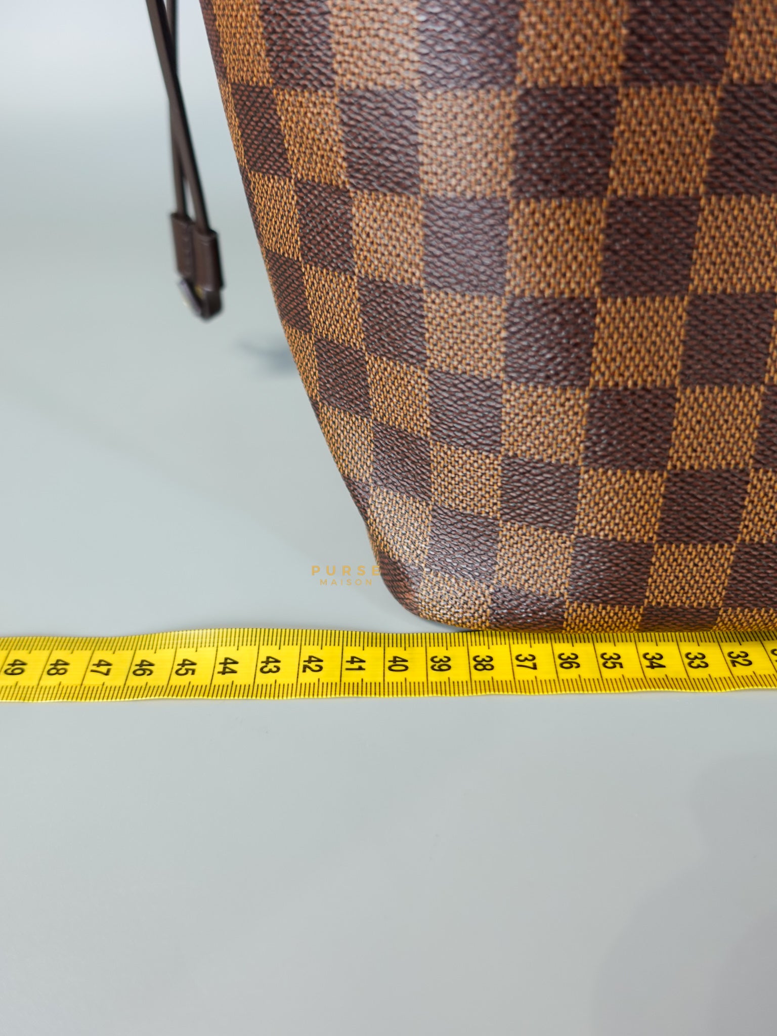 Neverfull GM Damier Ebene Monogram Leather (Microchip) | Purse Maison Luxury Bags Shop
