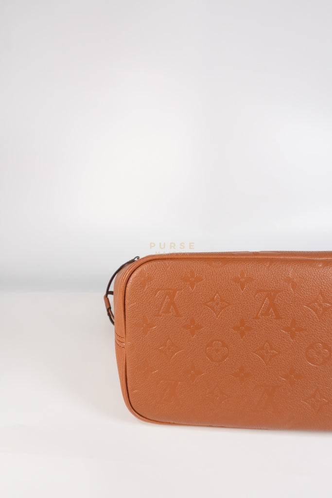 Neverfull MM Cognac Empreinte Leather Tote Bag (Microchip) | Purse Maison Luxury Bags Shop