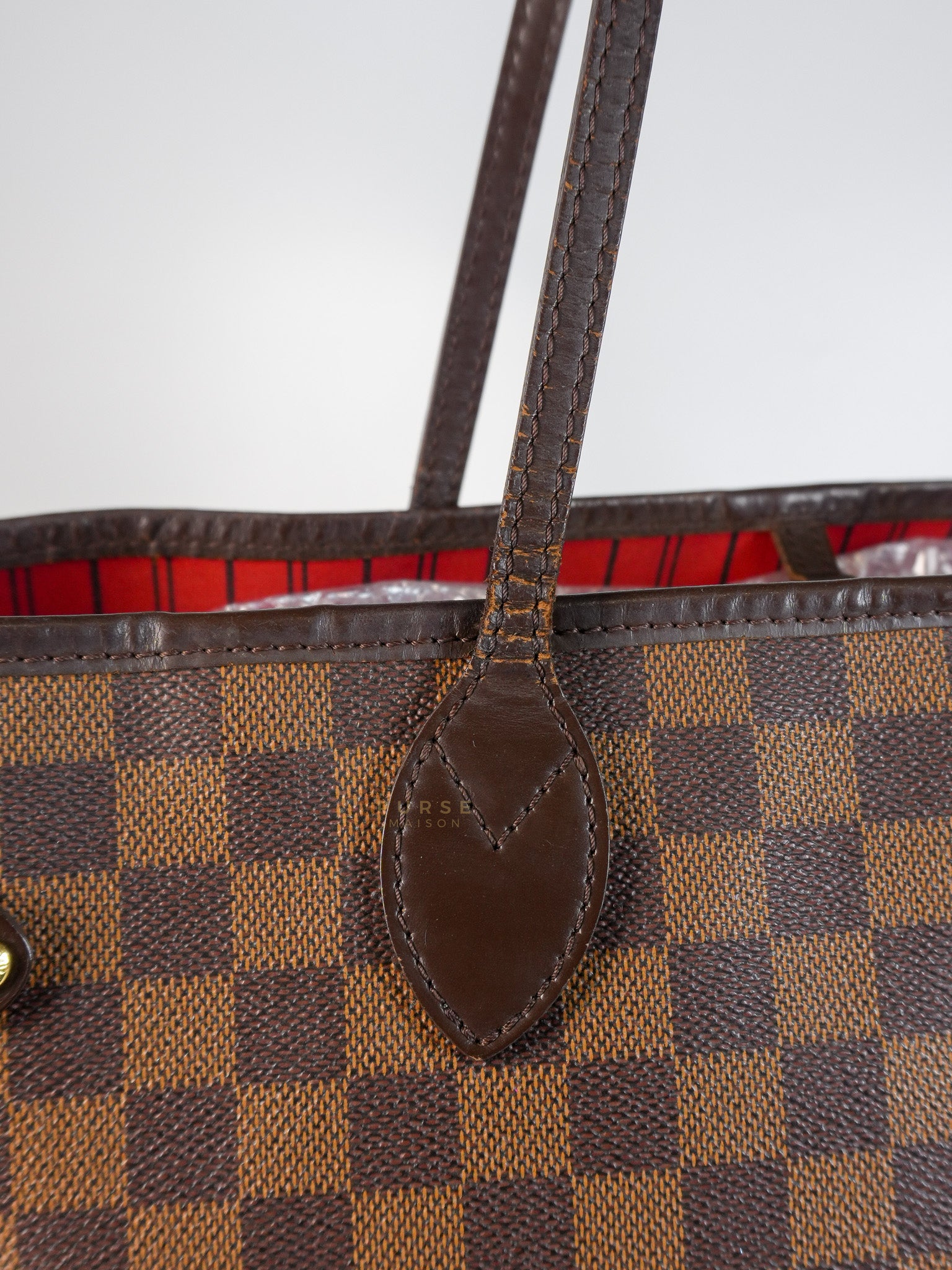 Neverfull MM Damier Ebene Canvas(Date code: AR1181) | Purse Maison Luxury Bags Shop
