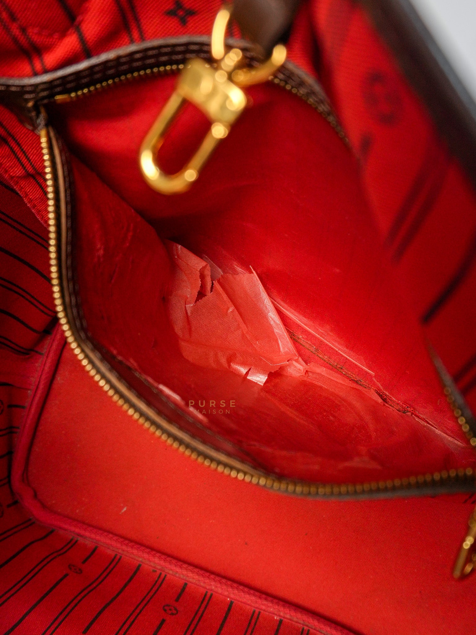 Neverfull MM Damier Ebene Canvas(Date code: AR1181) | Purse Maison Luxury Bags Shop