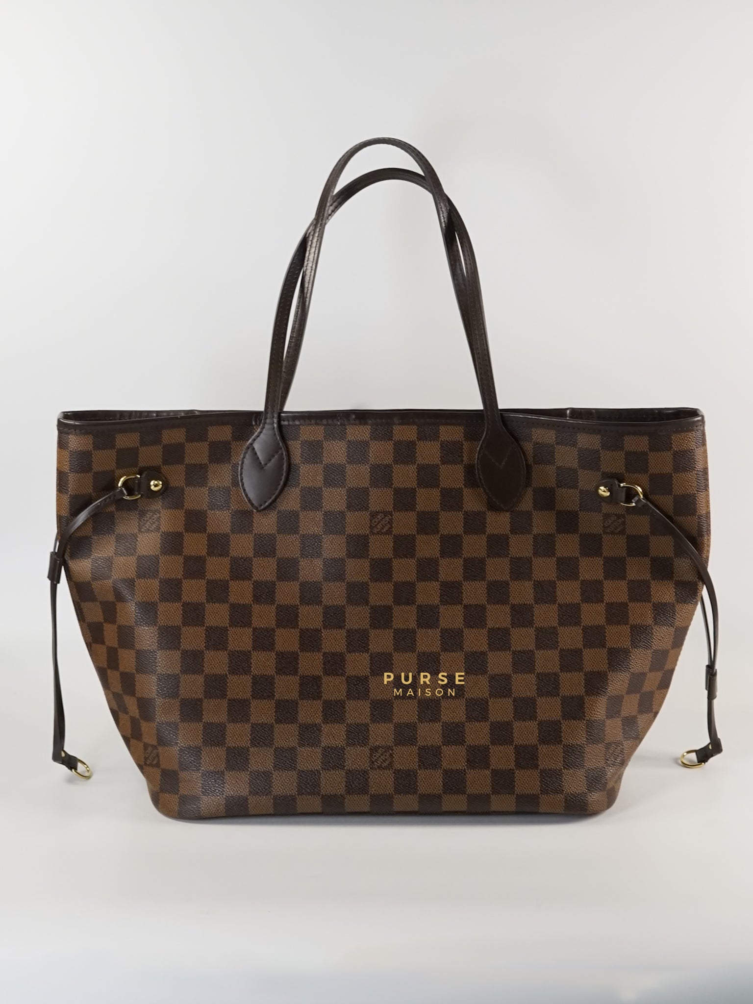 Neverfull MM Damier Ebene Monogram (Date Code: SF2144) | Purse Maison Luxury Bags Shop