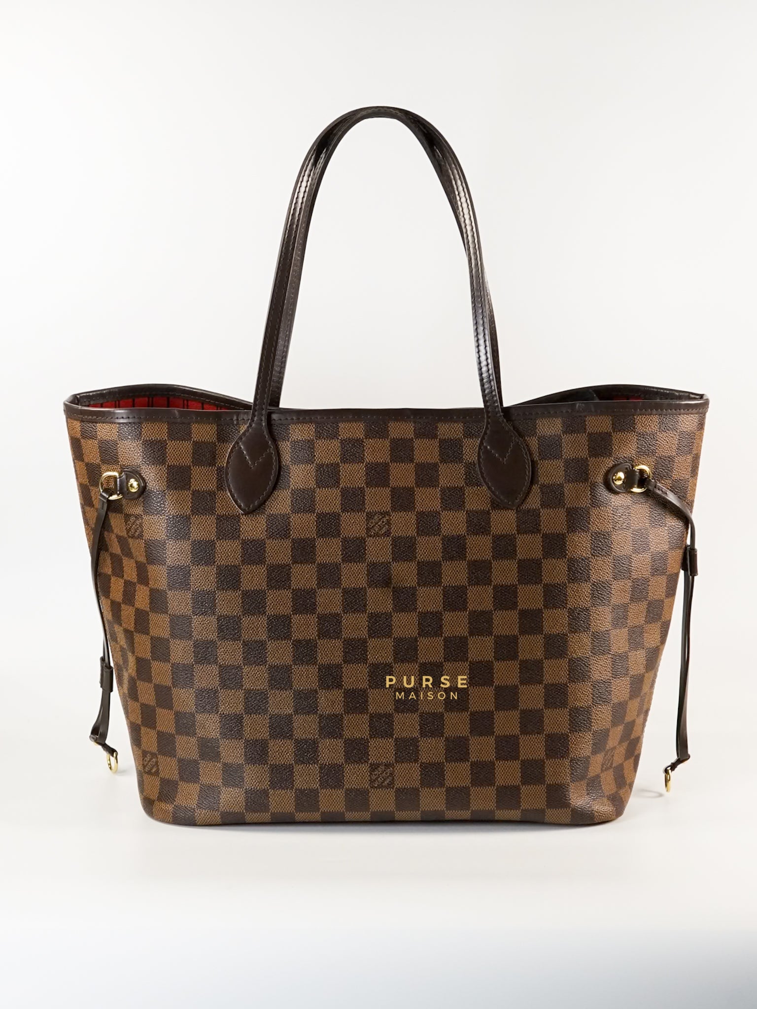 Neverfull MM Damier Ebene Monogram (Date Code: SF2144) | Purse Maison Luxury Bags Shop