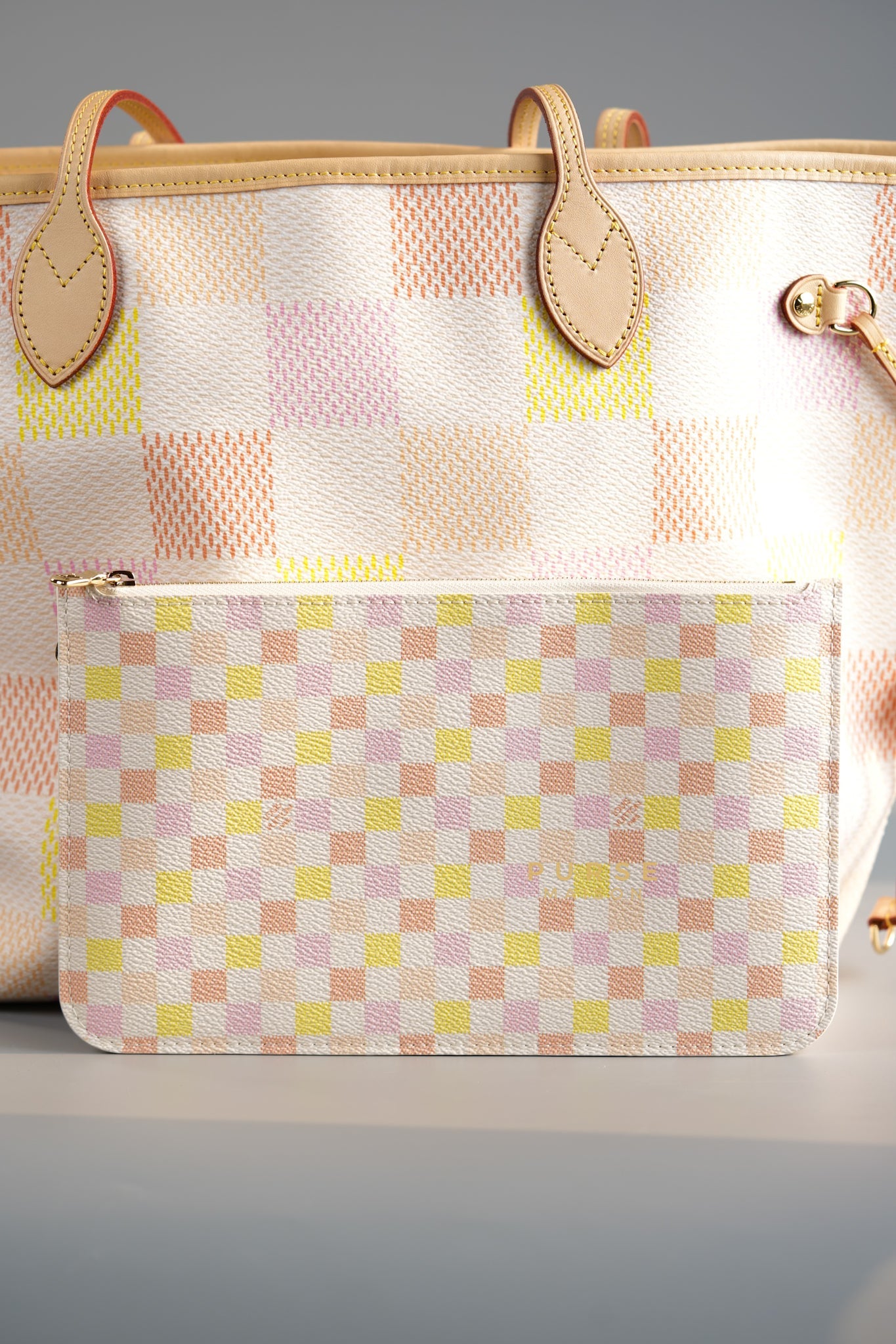 Neverfull MM in Autres Toiles Damier (Microchip) | Purse Maison Luxury Bags Shop