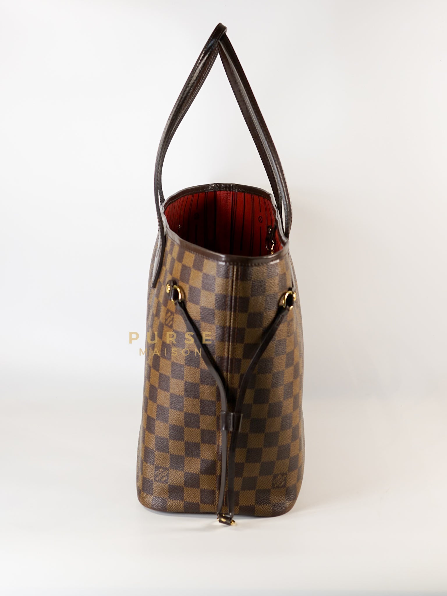 Neverfull PM in Damier Ebene Canvas (Date Code: SF4103) | Purse Maison Luxury Bags Shop