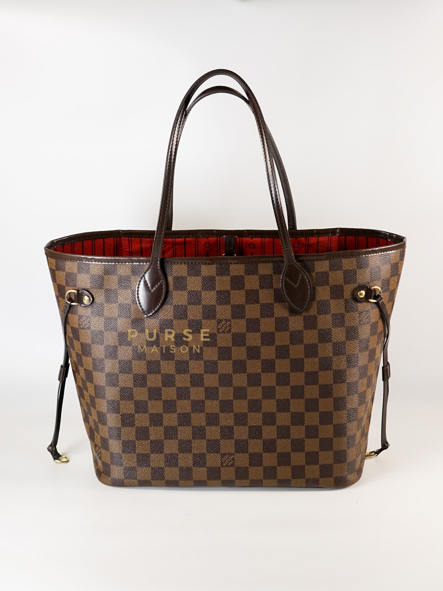 Neverfull PM in Damier Ebene Canvas (Date Code: SF4103) | Purse Maison Luxury Bags Shop