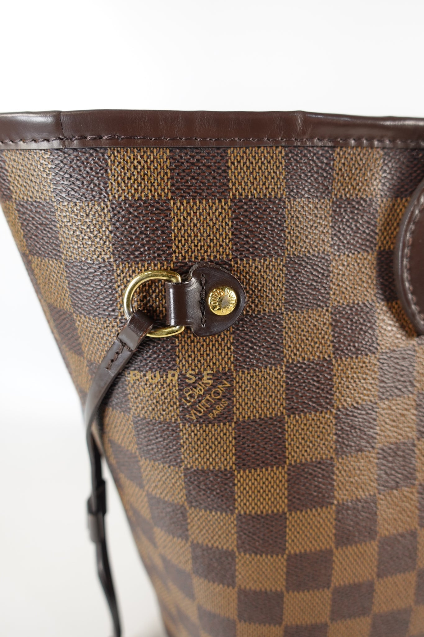 Neverfull PM in Damier Ebene Canvas (Date Code: SF4103) | Purse Maison Luxury Bags Shop