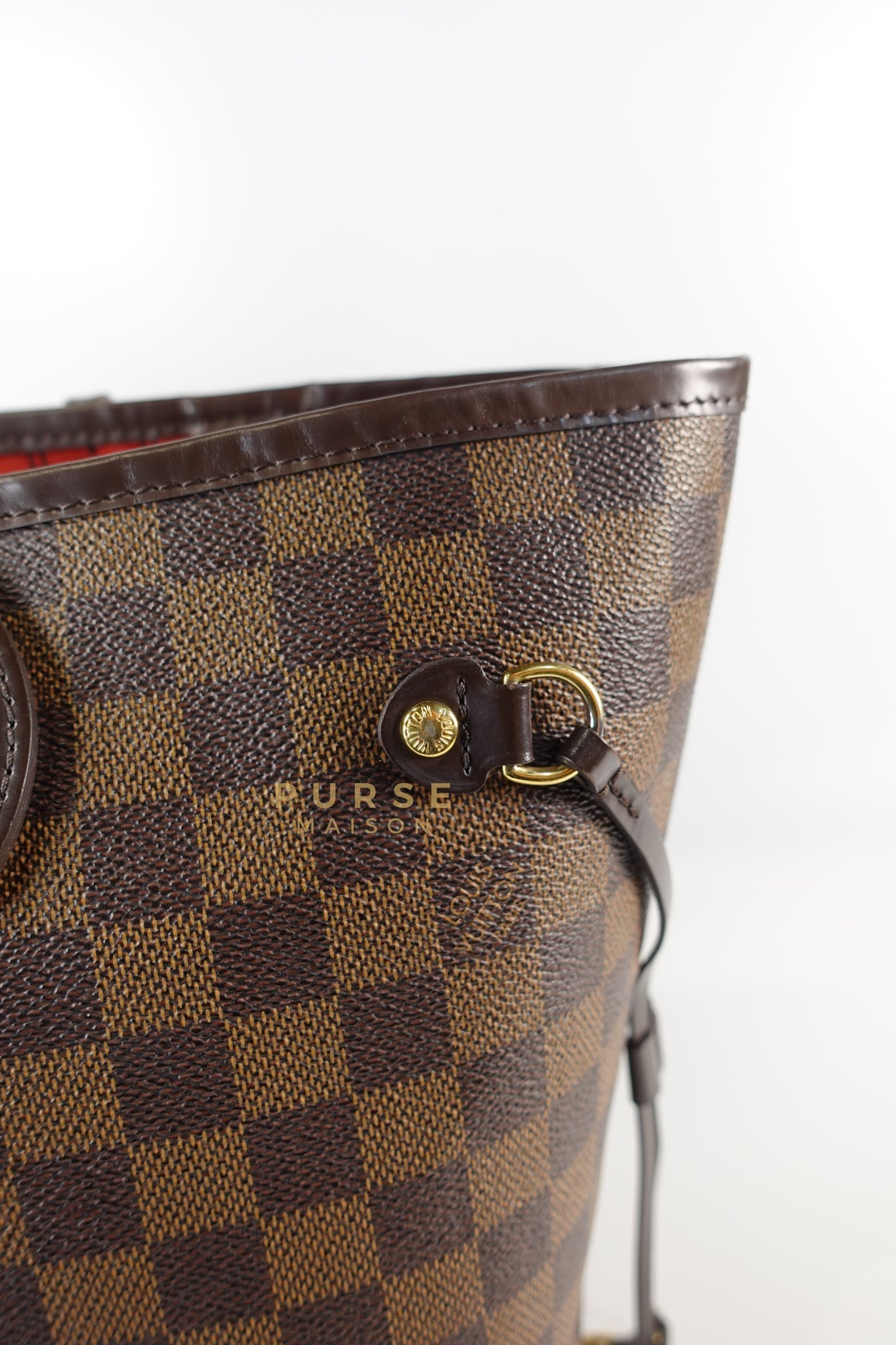 Neverfull PM in Damier Ebene Canvas (Date Code: SF4103) | Purse Maison Luxury Bags Shop