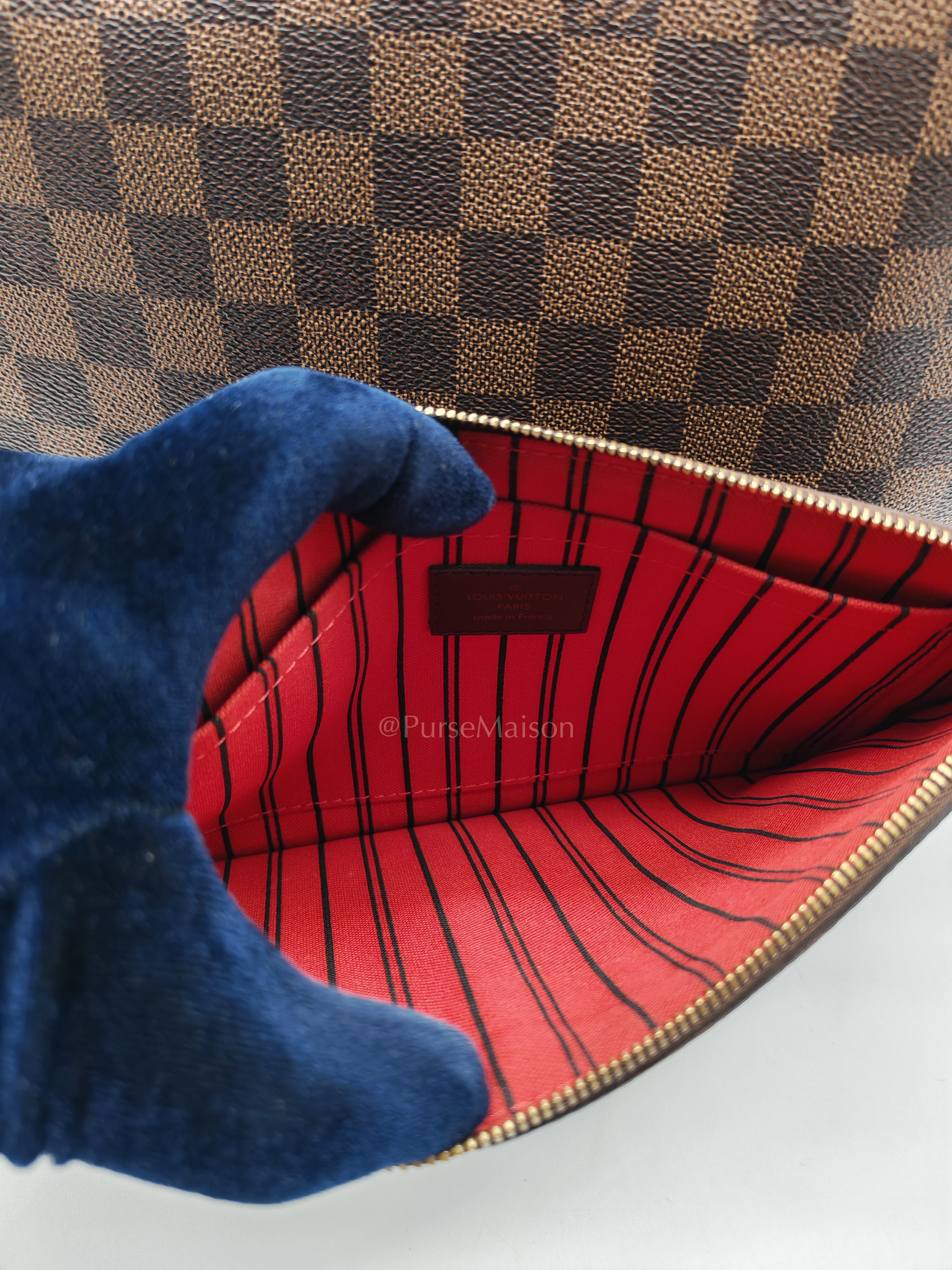 Neverfull MM in Damier Ebene Canvas Tote Bag (Date Code: SA1164) | Purse Maison Luxury Bags Shop