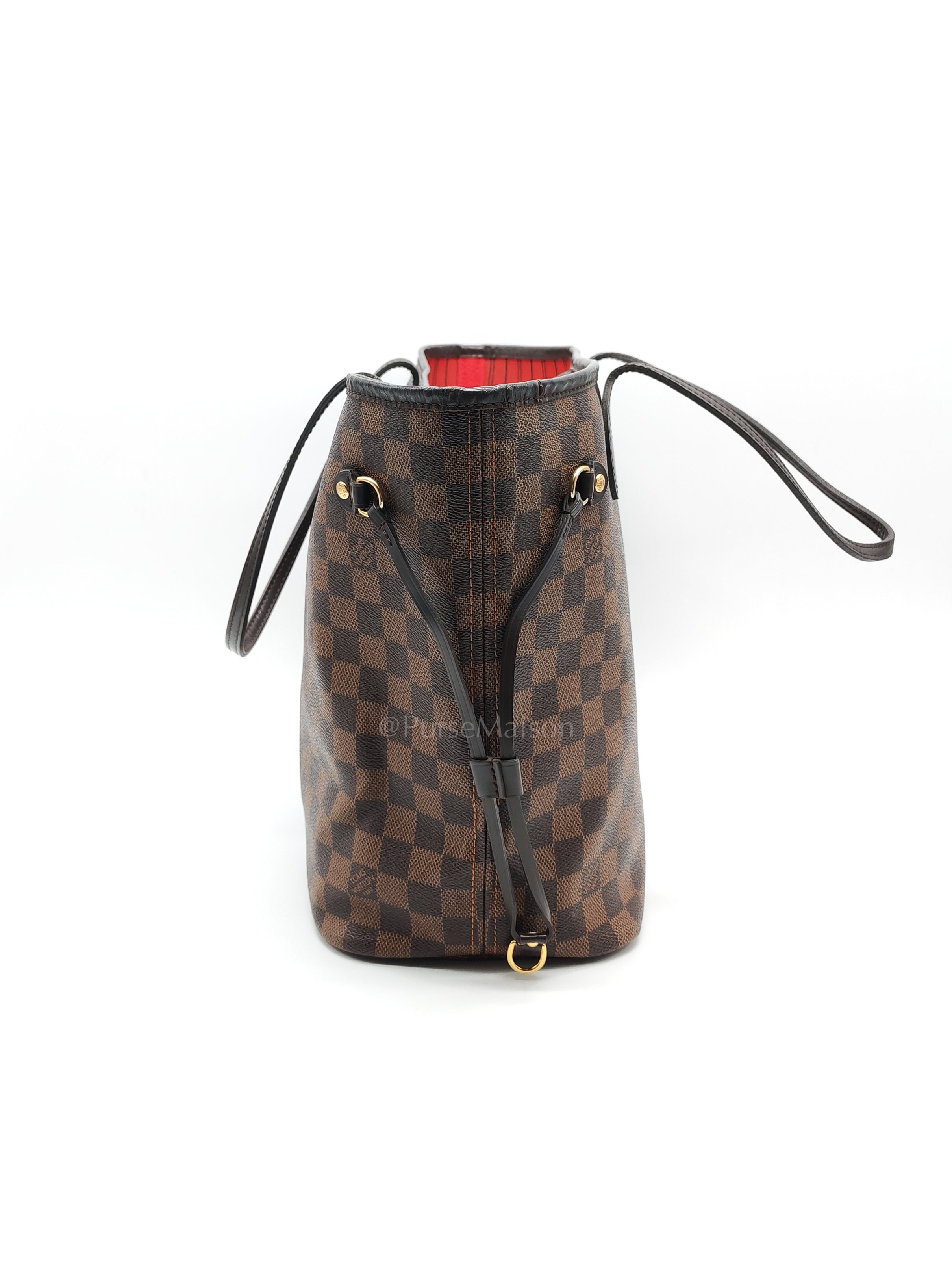Neverfull MM in Damier Ebene Canvas Tote Bag (Date Code: SA1164) | Purse Maison Luxury Bags Shop