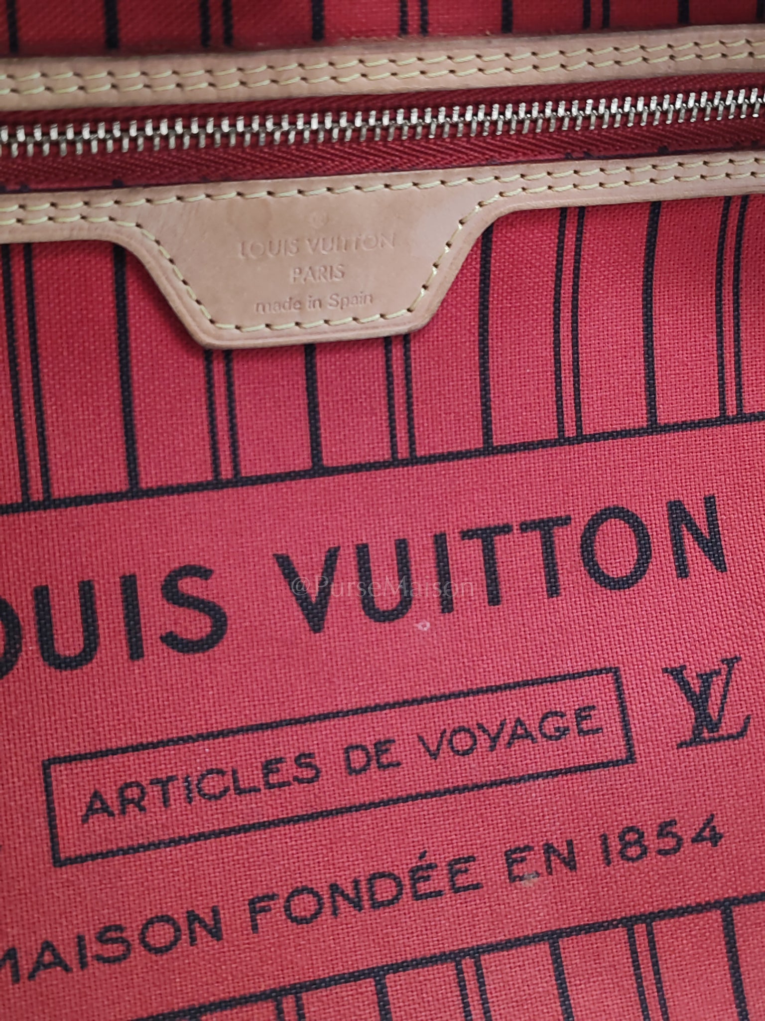 Neverfull MM in Monogram Canvas (Date code: CA1119) | Purse Maison Luxury Bags Shop