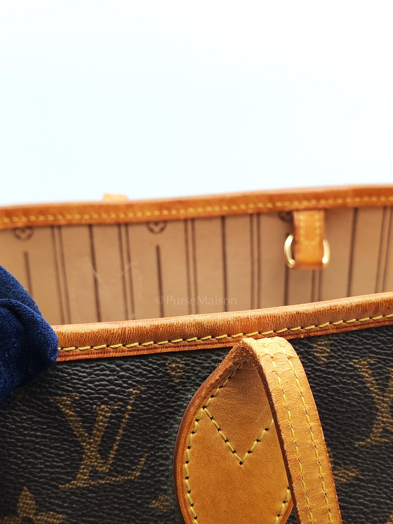 Neverfull MM in Monogram Canvas Tote Bag (Date Code: VI0038)