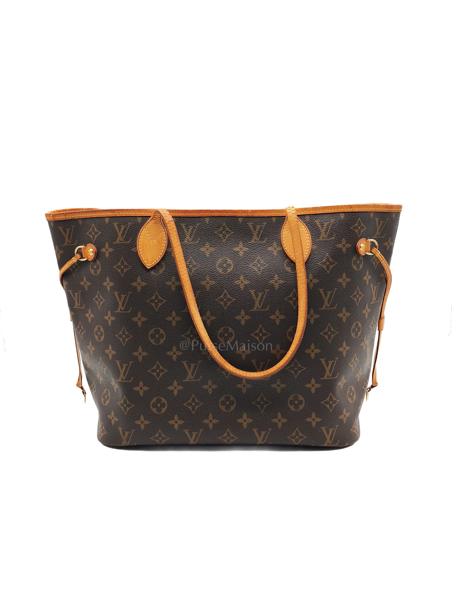 Neverfull MM in Monogram Canvas Tote Bag (Date Code: VI0038)