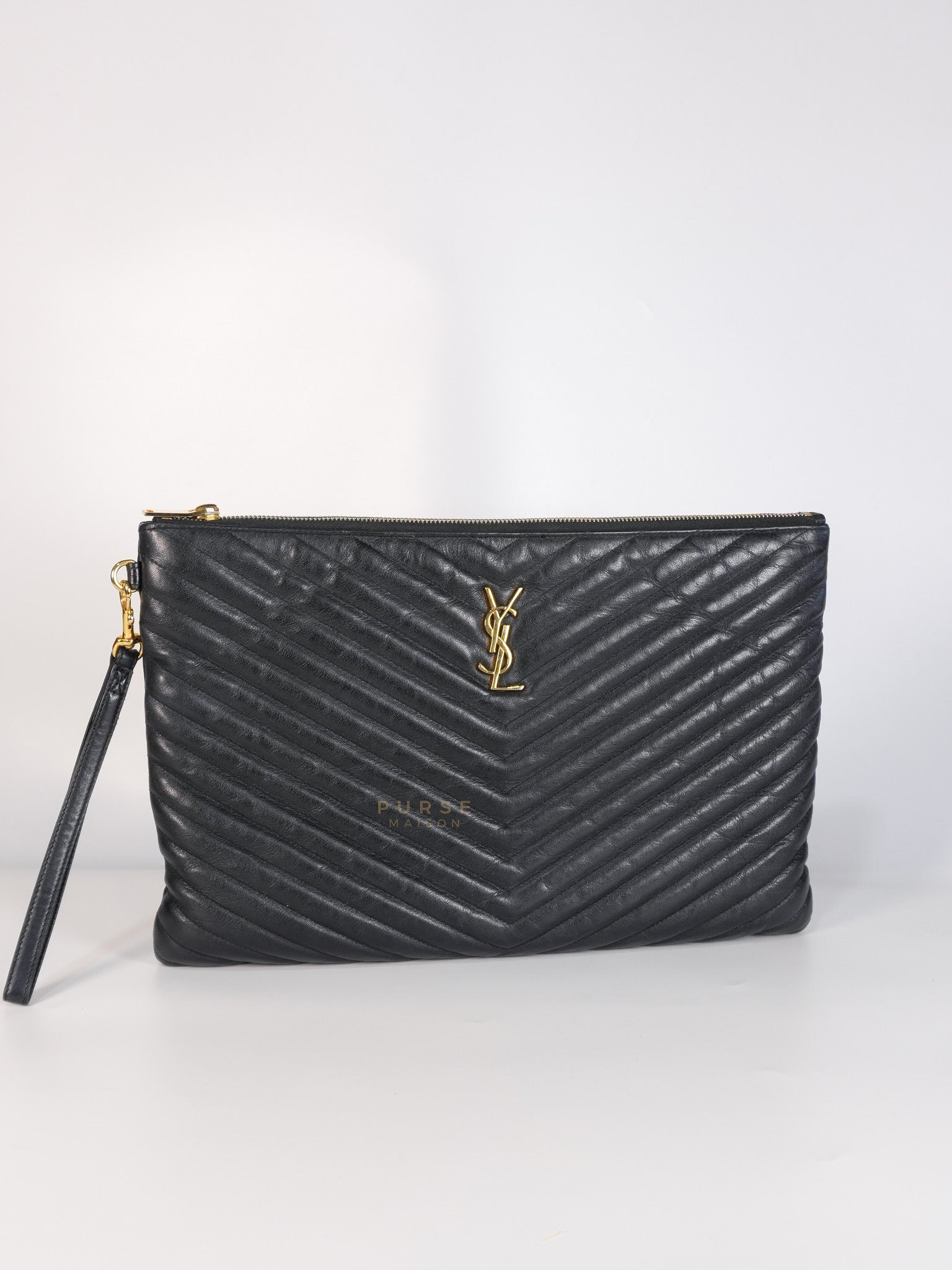 New Jolie Pouch in Monogram Chevron | Purse Maison Luxury Bags Shop