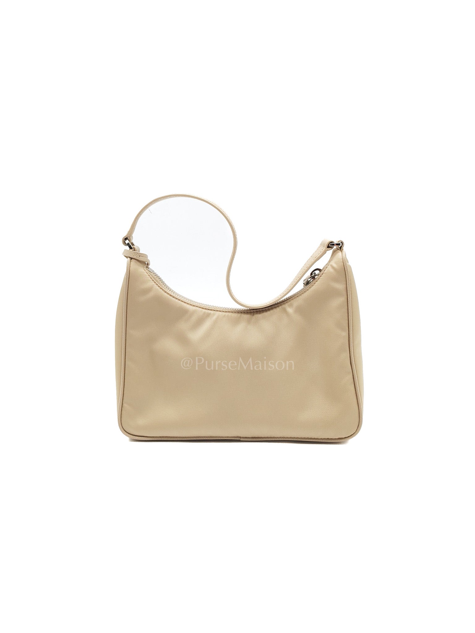 2005 Re-Edition in Deserto Tessuto Saffiano Shoulder Bag