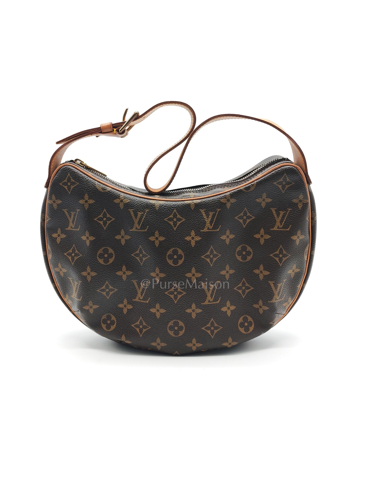 Croissant MM Handbag in Monogram Canvas (Datecode: TH0043)