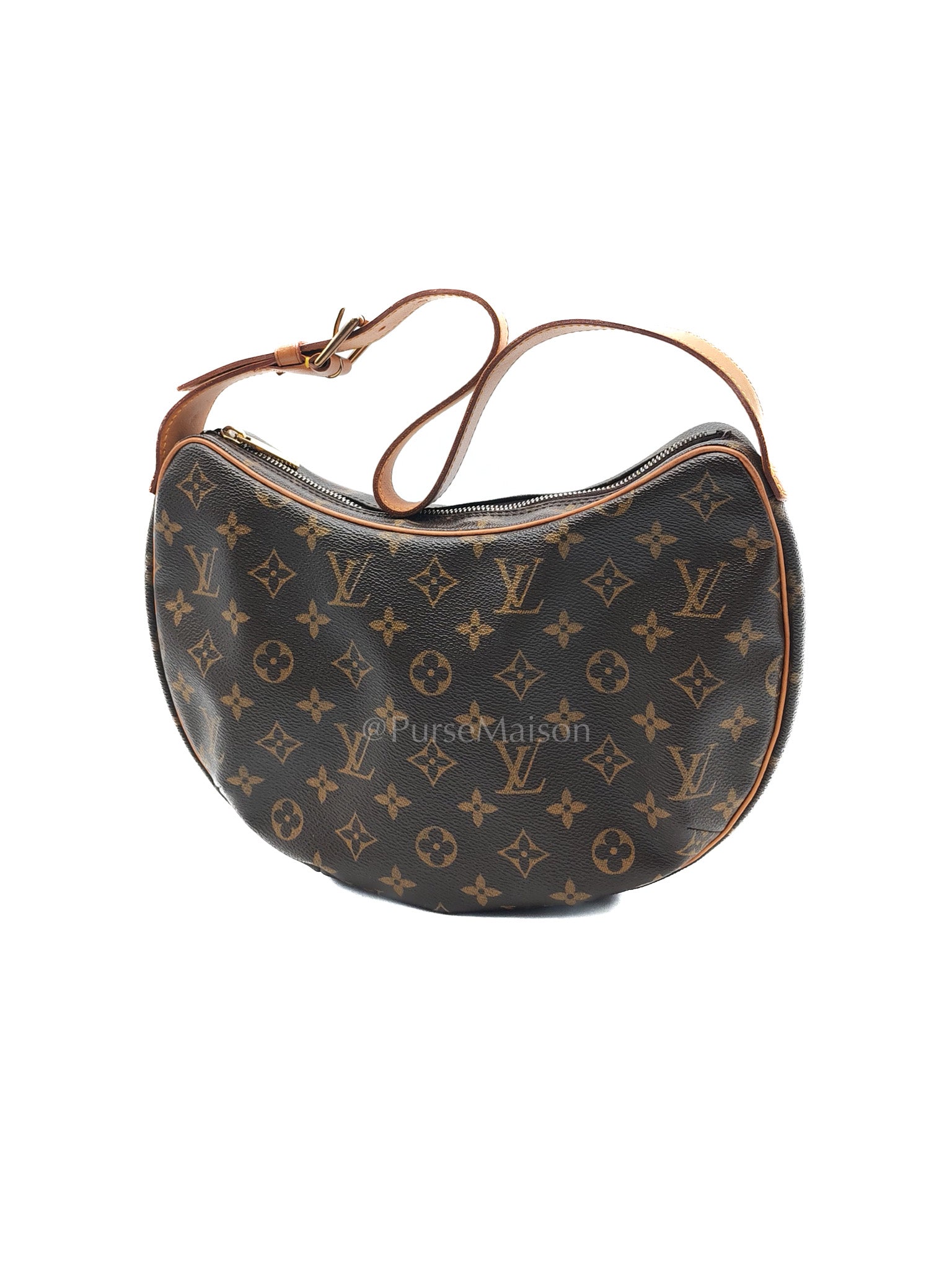 Croissant MM Handbag in Monogram Canvas (Datecode: TH0043)