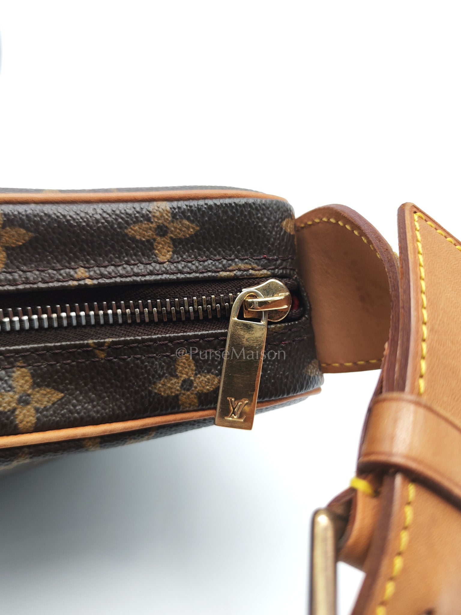 Croissant MM Handbag in Monogram Canvas (Datecode: TH0043)