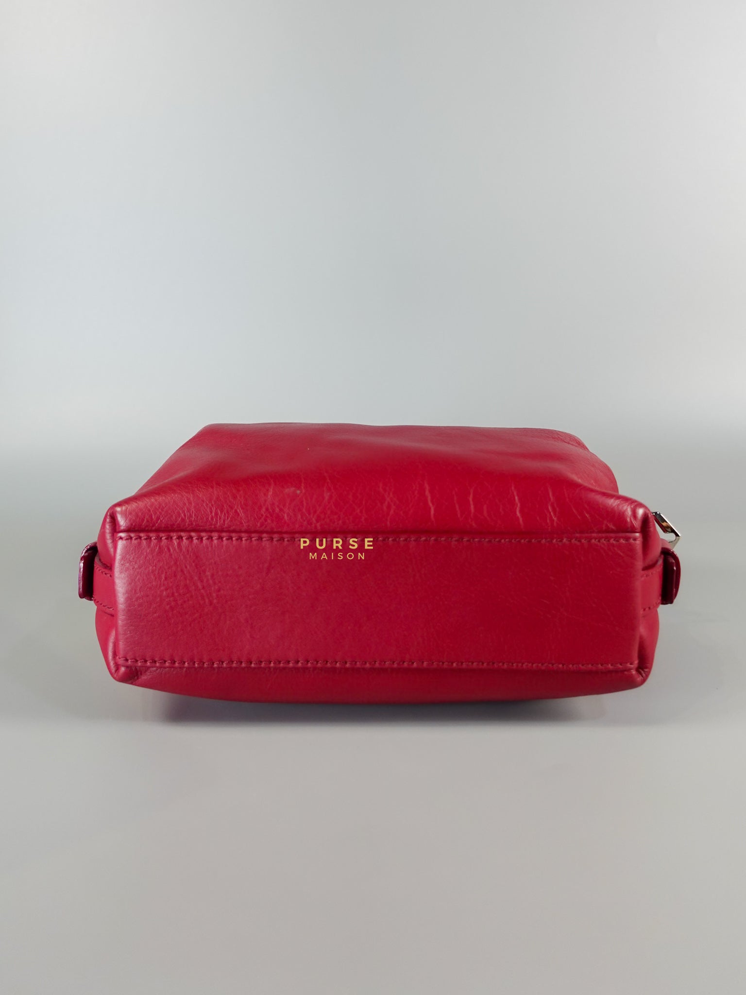 Nightingale Mini Cherry Grained Leather Bag | Purse Maison Luxury Bags Shop