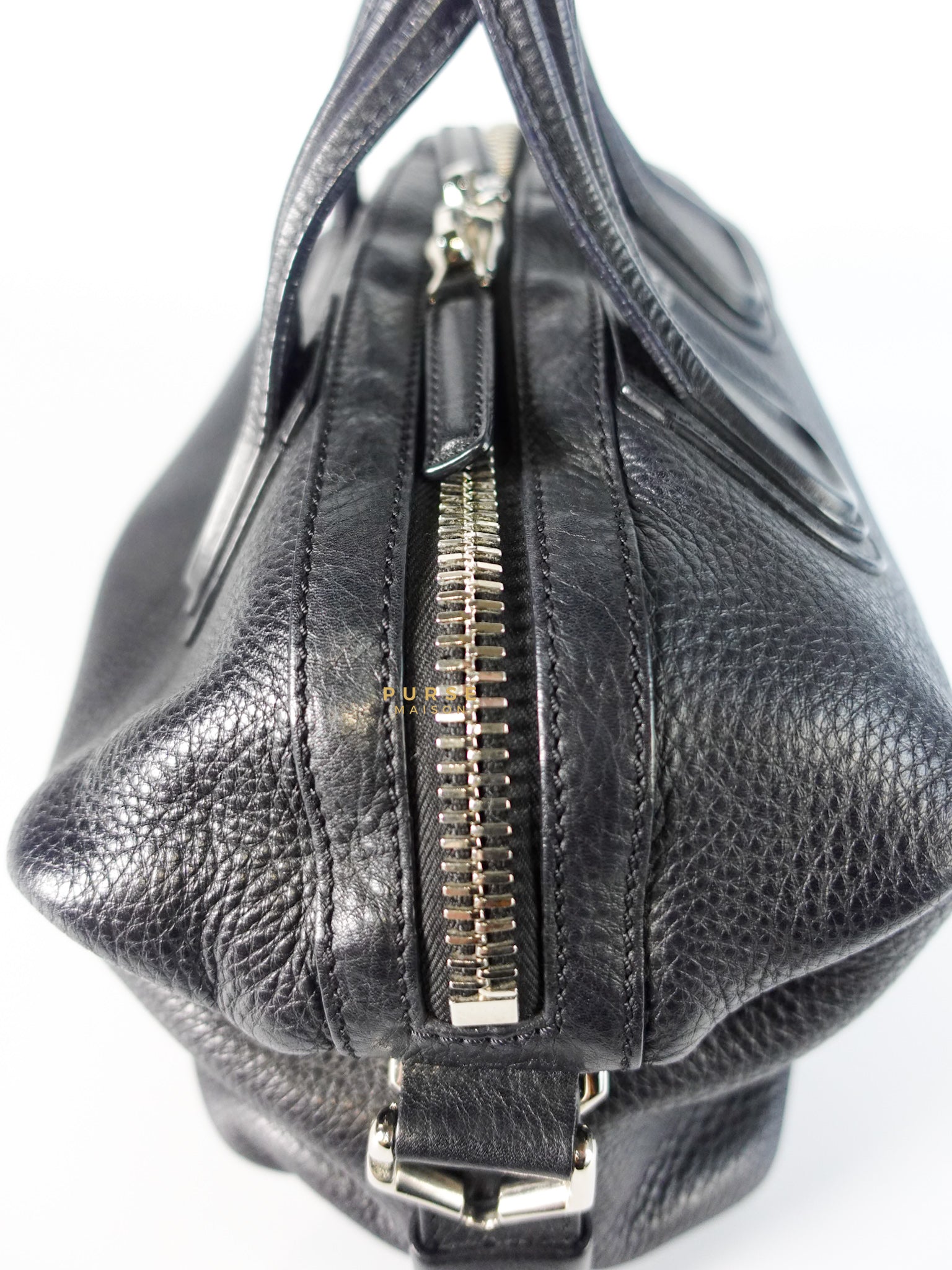 Nightingale Small Black Calfskin Bag | Purse Maison Luxury Bags Shop