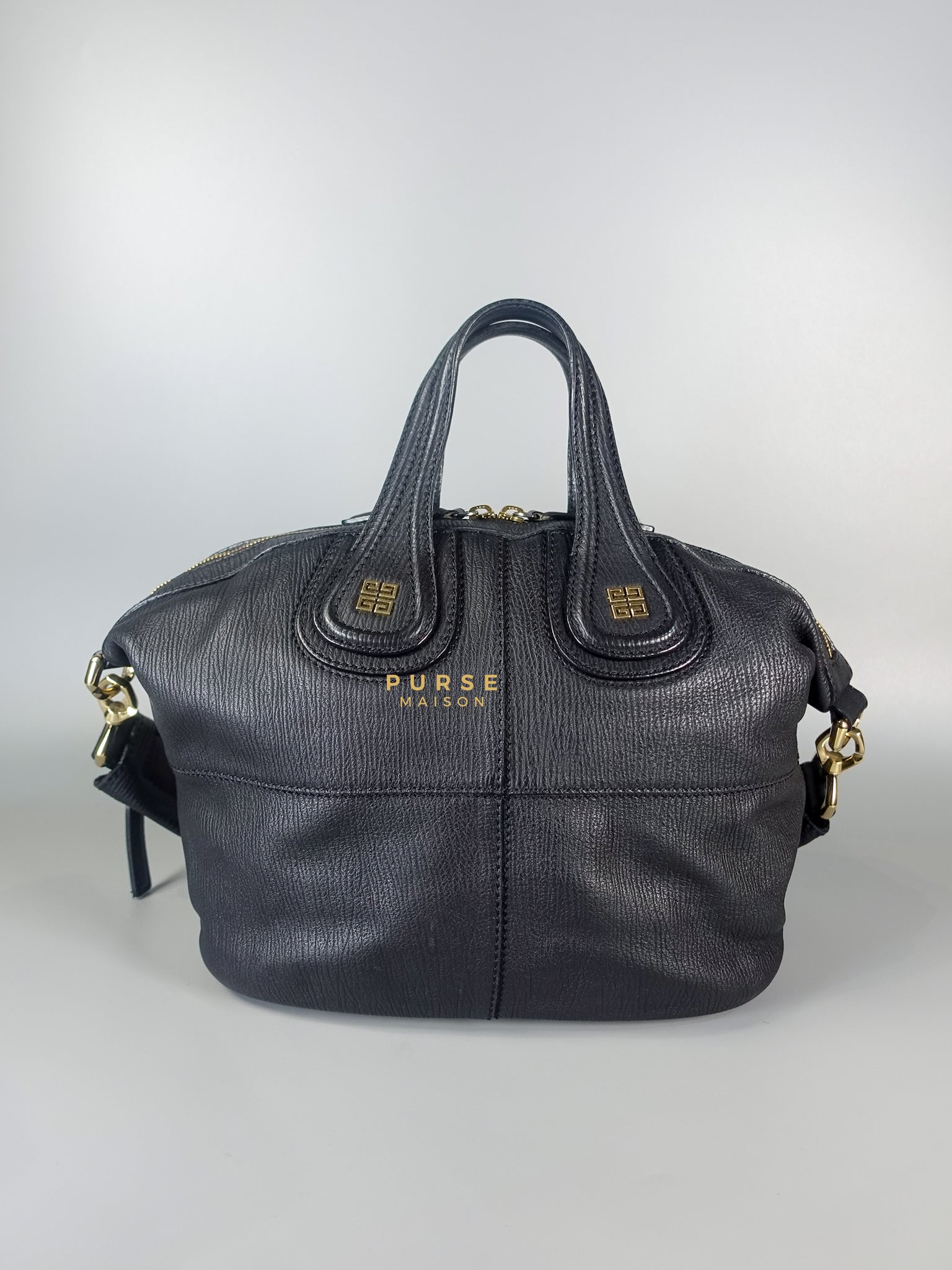 Nightingale Small Black Calfskin Bag | Purse Maison Luxury Bags Shop