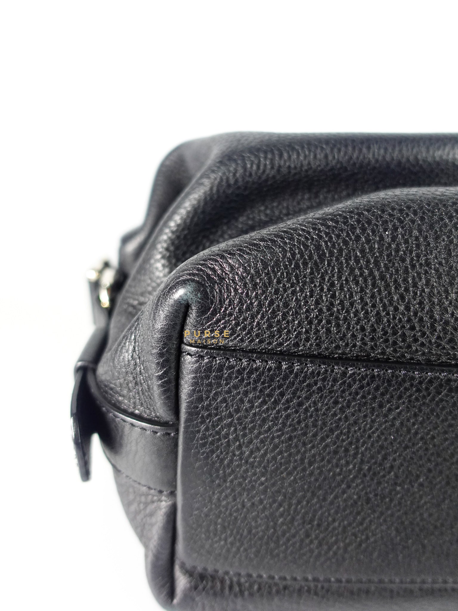 Nightingale Small Black Calfskin Bag | Purse Maison Luxury Bags Shop