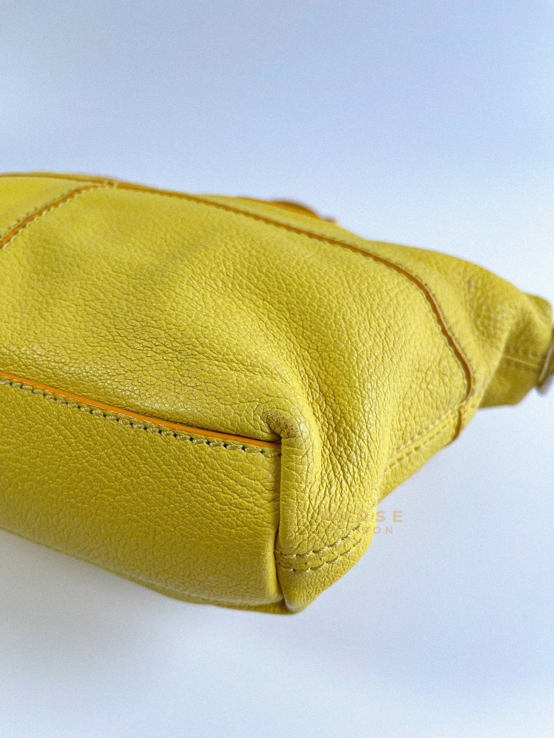 Nightingale Yellow Micro Bag | Purse Maison Luxury Bags Shop