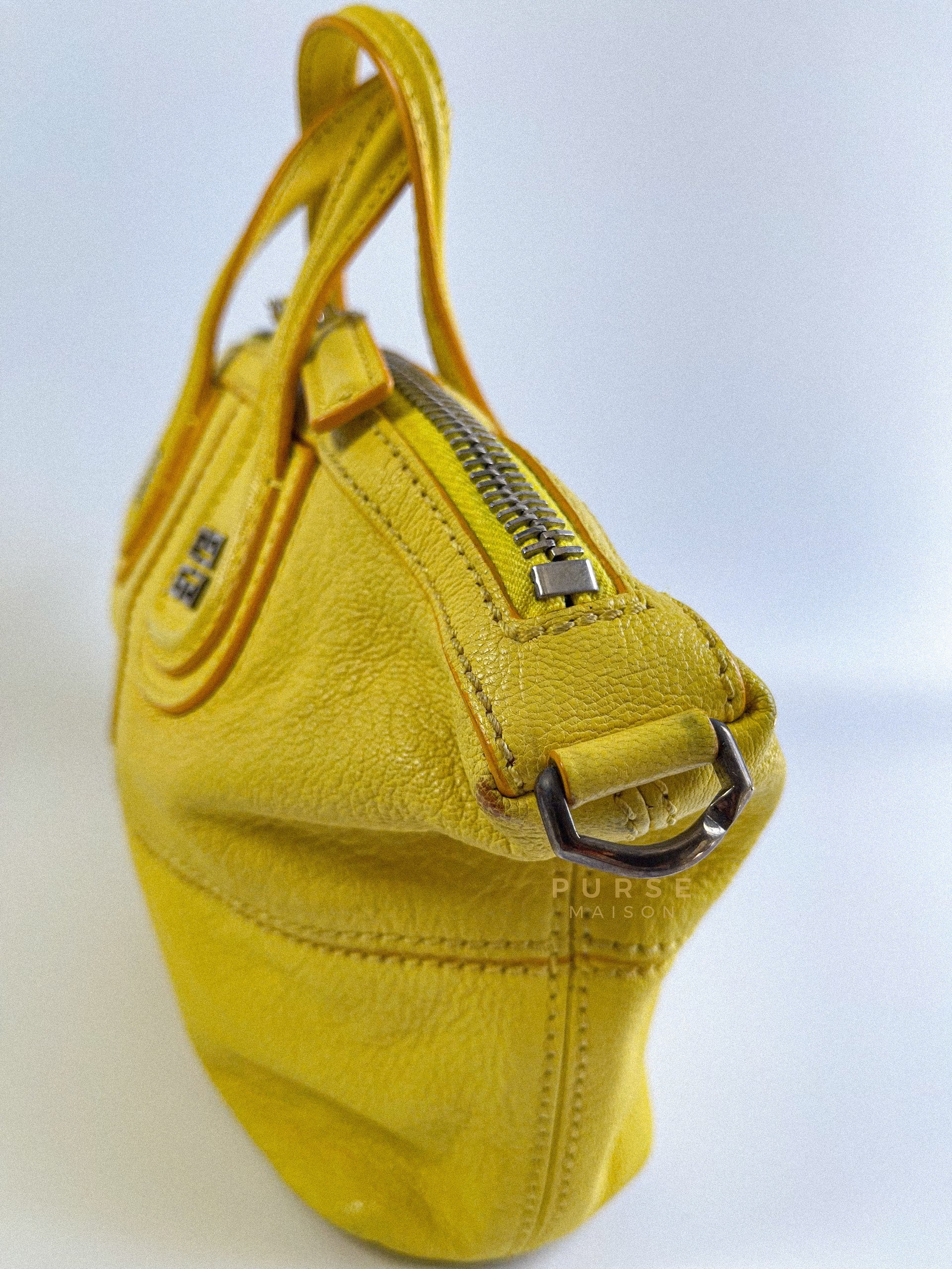 Nightingale Yellow Micro Bag | Purse Maison Luxury Bags Shop